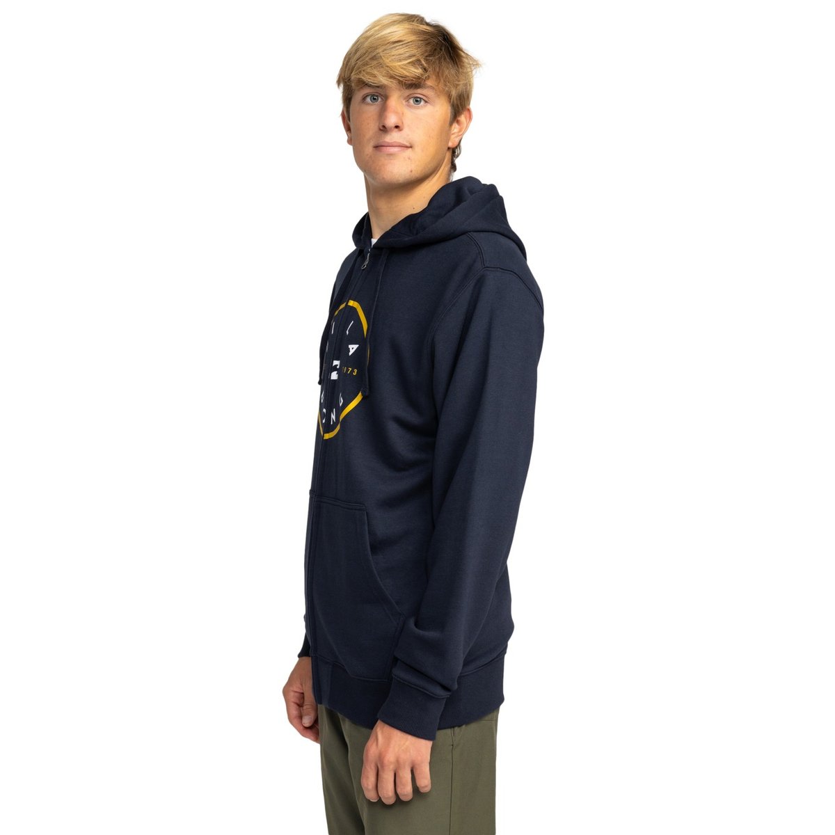 Sweat à capuche zippé blau navy, QUIKSILVER