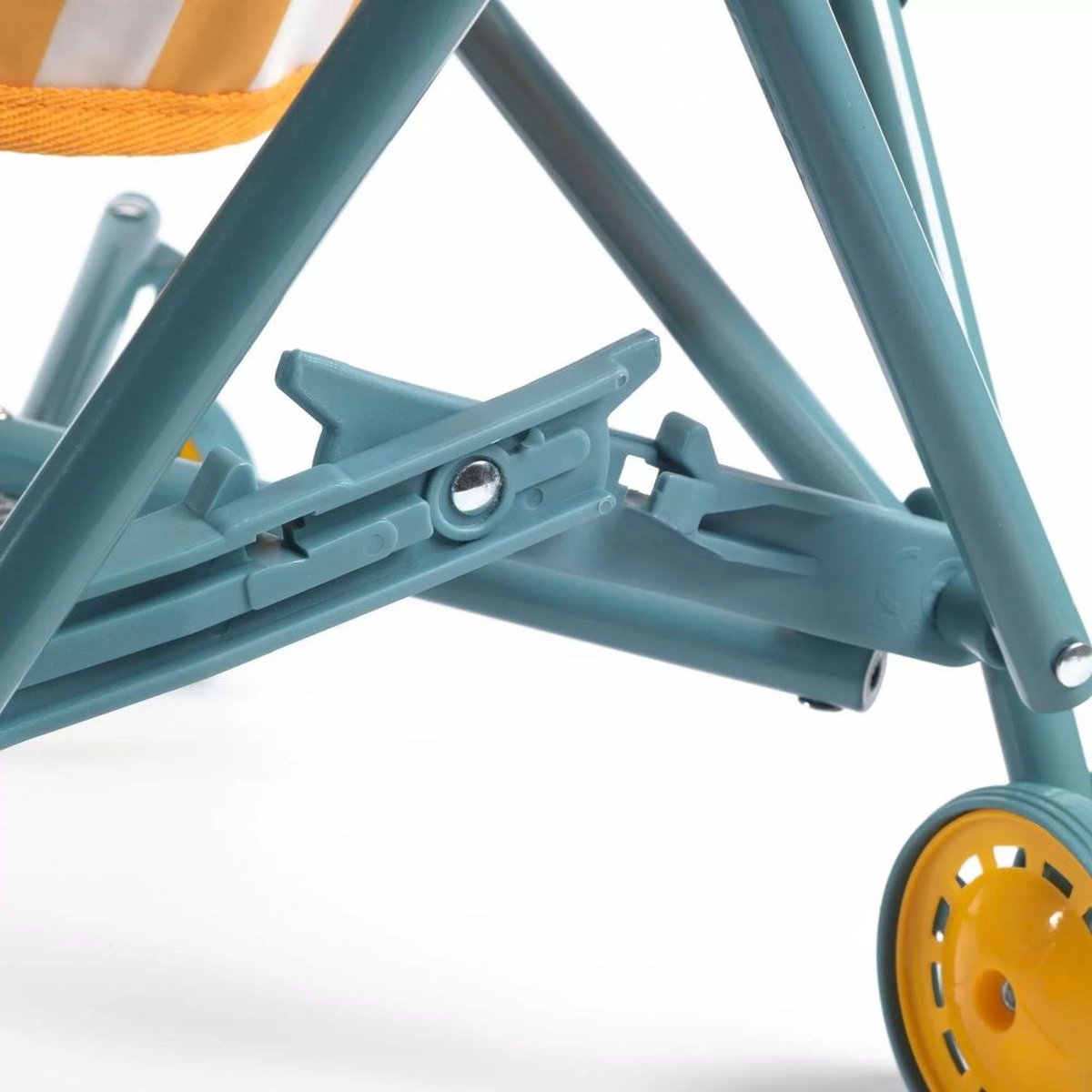 Poussette canne 54 cm pour poupée orange, DJECO