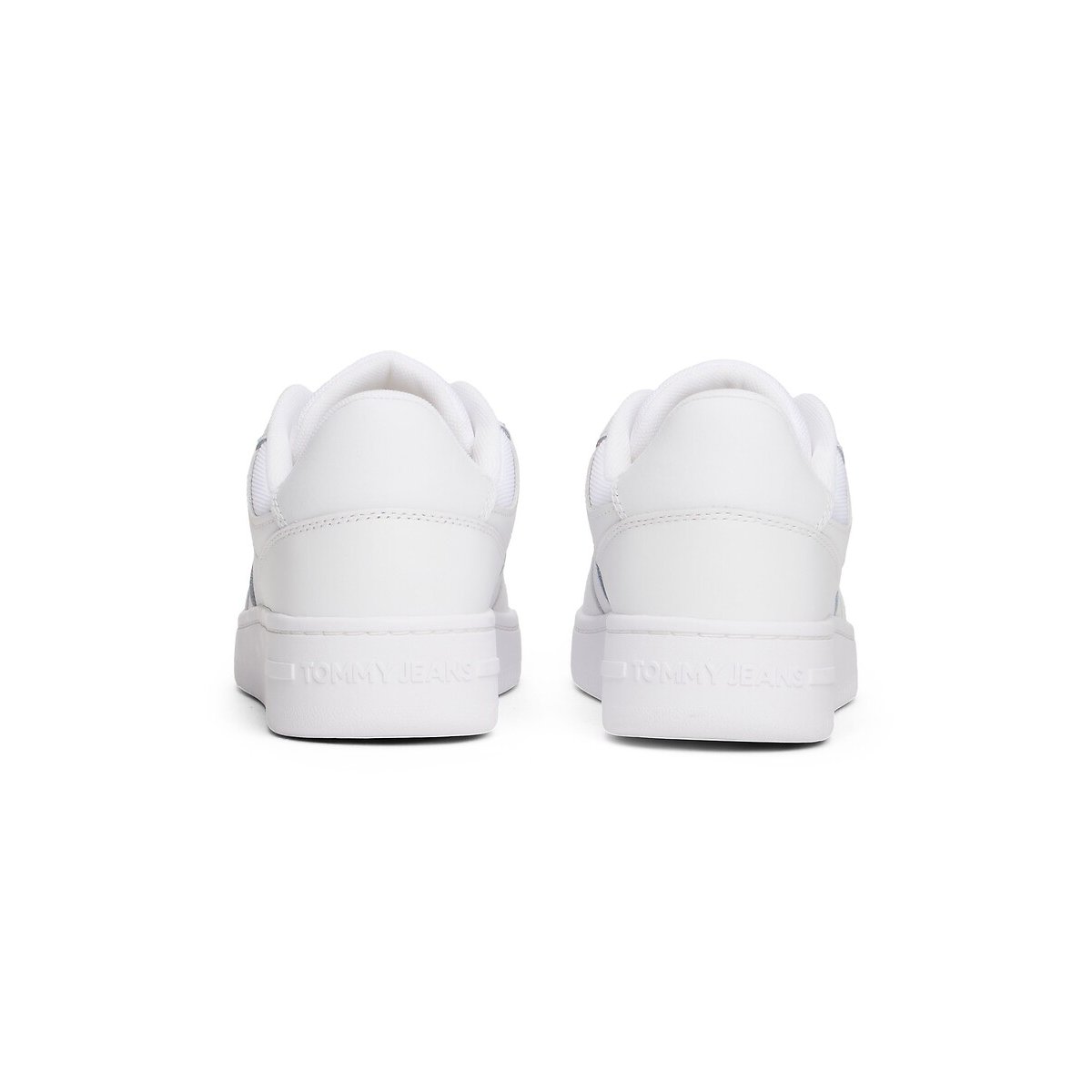 Baskets en cuir Retro blanc, TOMMY JEANS