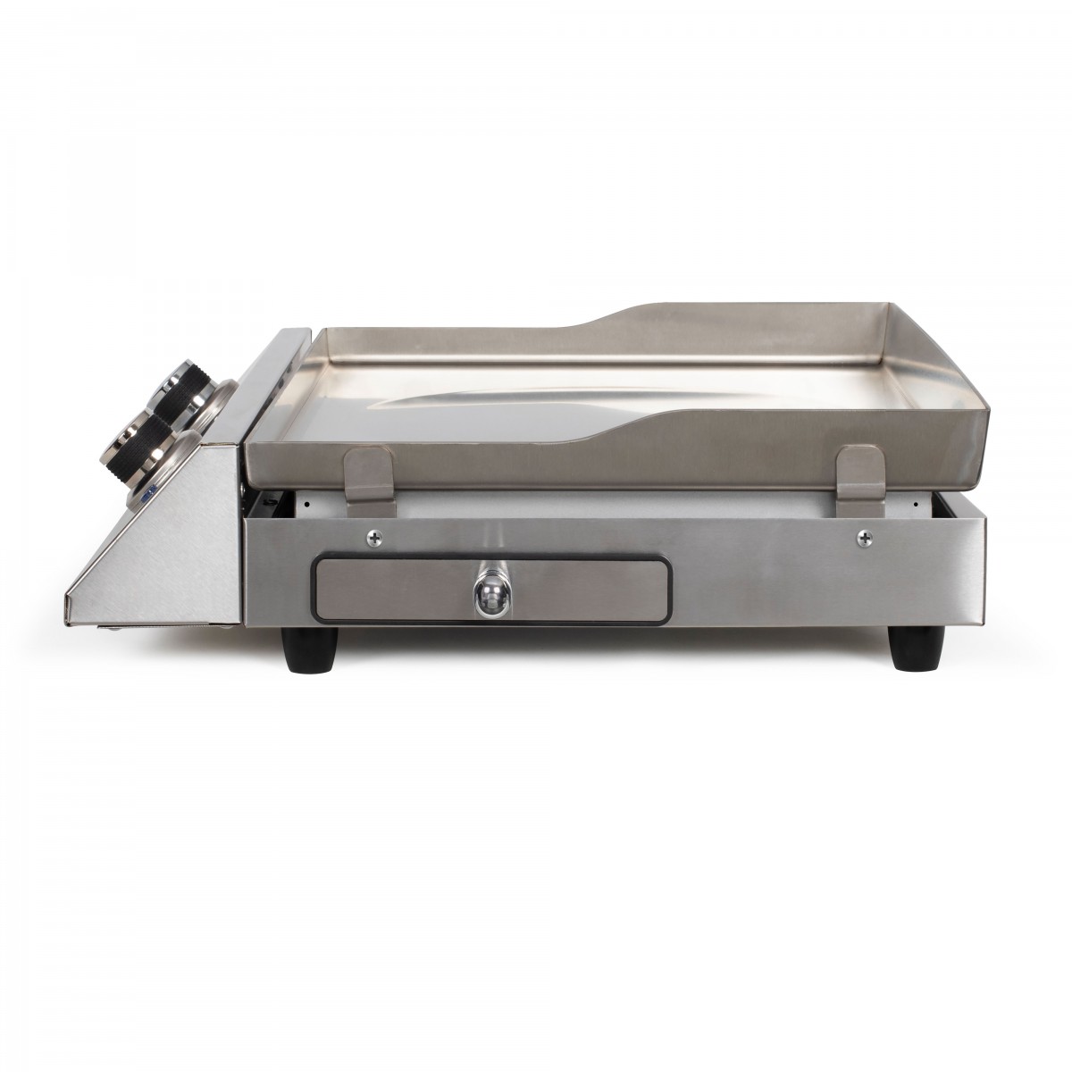 Plancha électrique inox 2 thermostats couleur unique, LIVOO