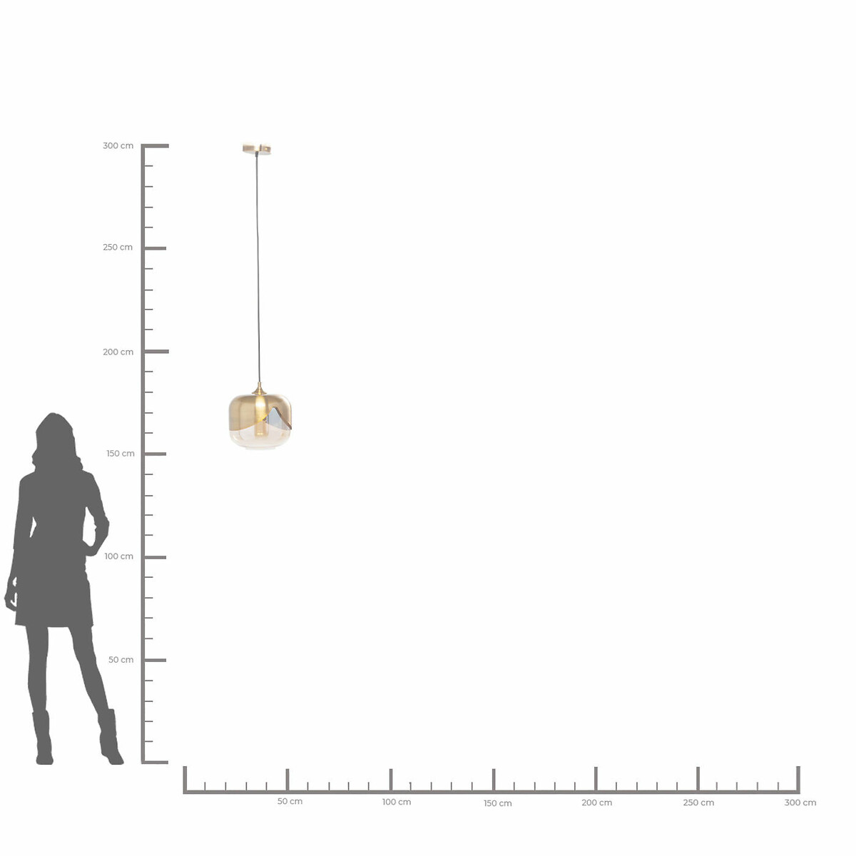 Suspension Golden Goblet Ø25cm doré, KARE DESIGN