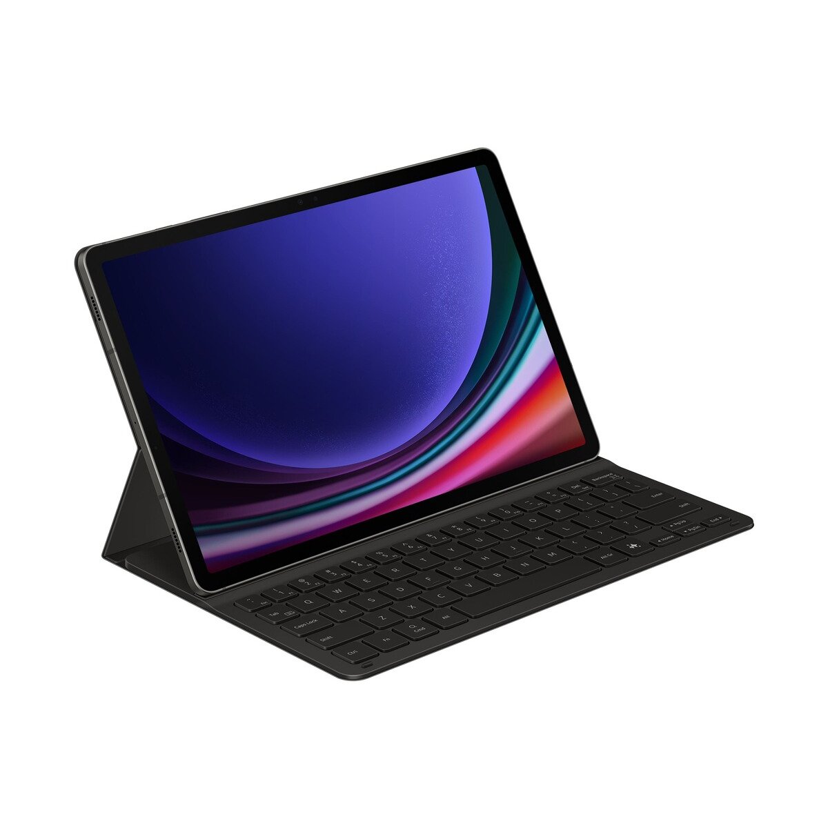Etui Book Cover Keyboard Slim TabS9 S9FE Noir couleur unique, SAMSUNG