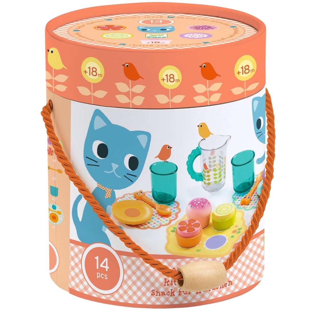 Jeu d'imitation Goûter des chatons multicolore, DJECO