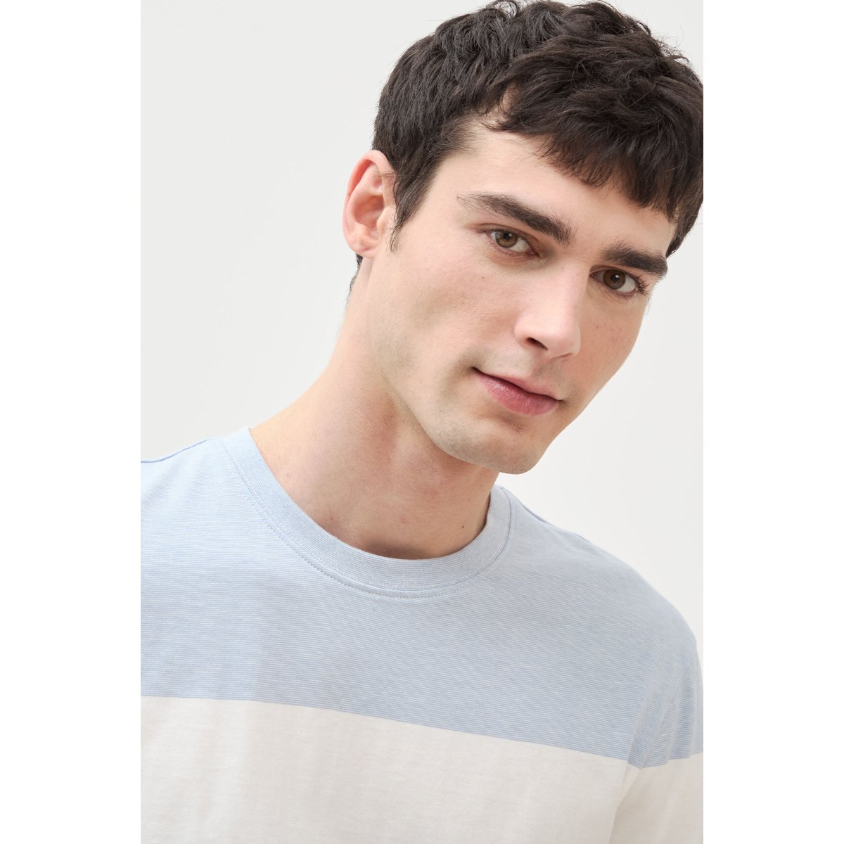 T-shirt manches courtes bleu, BONOBO