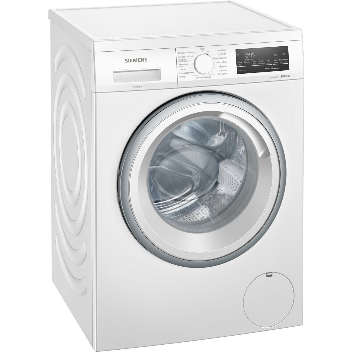 Lave linge hublot WU14UT60FR couleur unique, SIEMENS