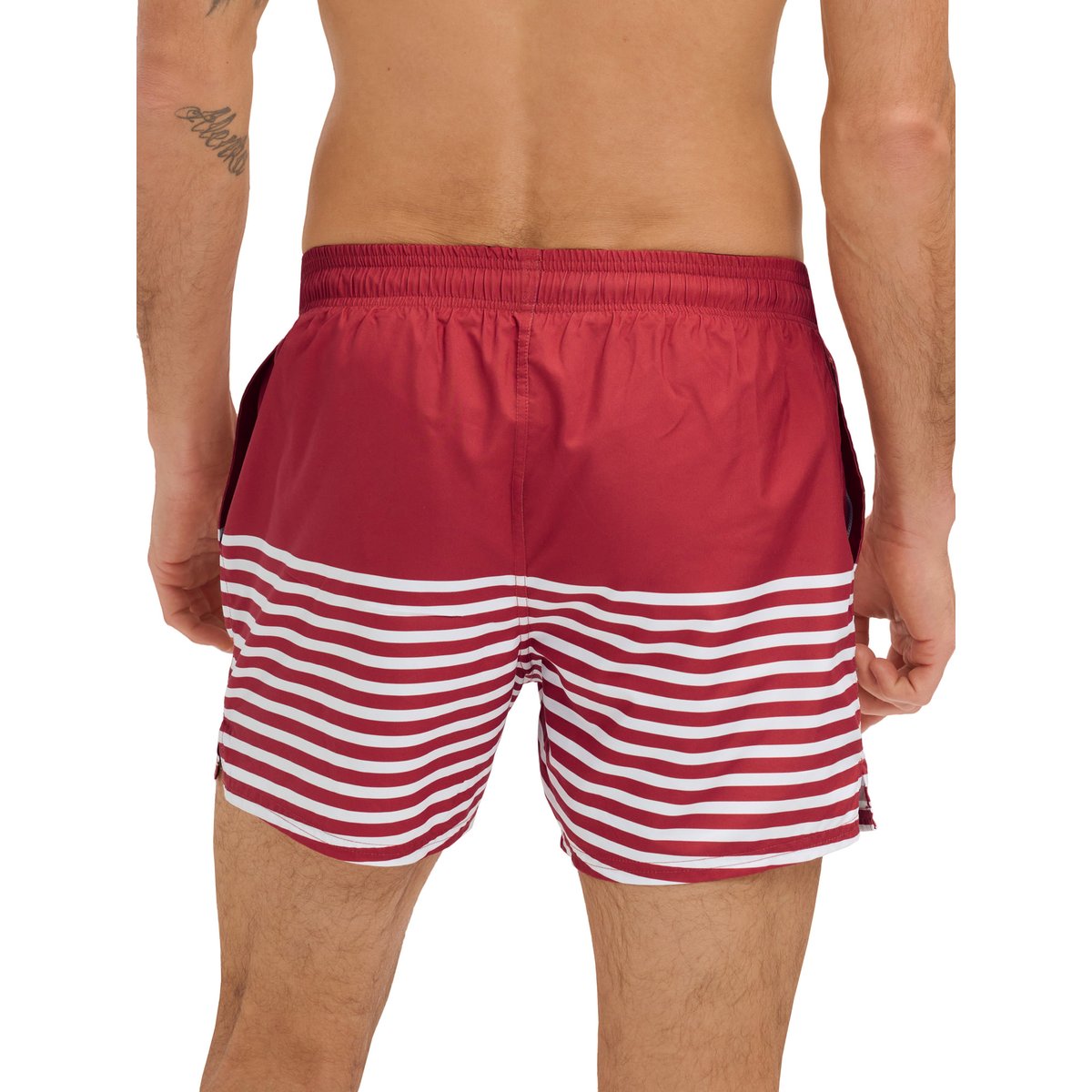 Short de bain Men Beachwear rouge, LISCA