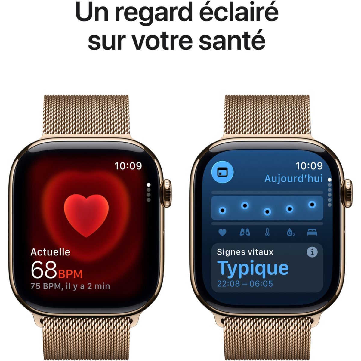 Montre connectée 42mm Tit Or Milanais Serie 11 Cellular dorã©, APPLE
