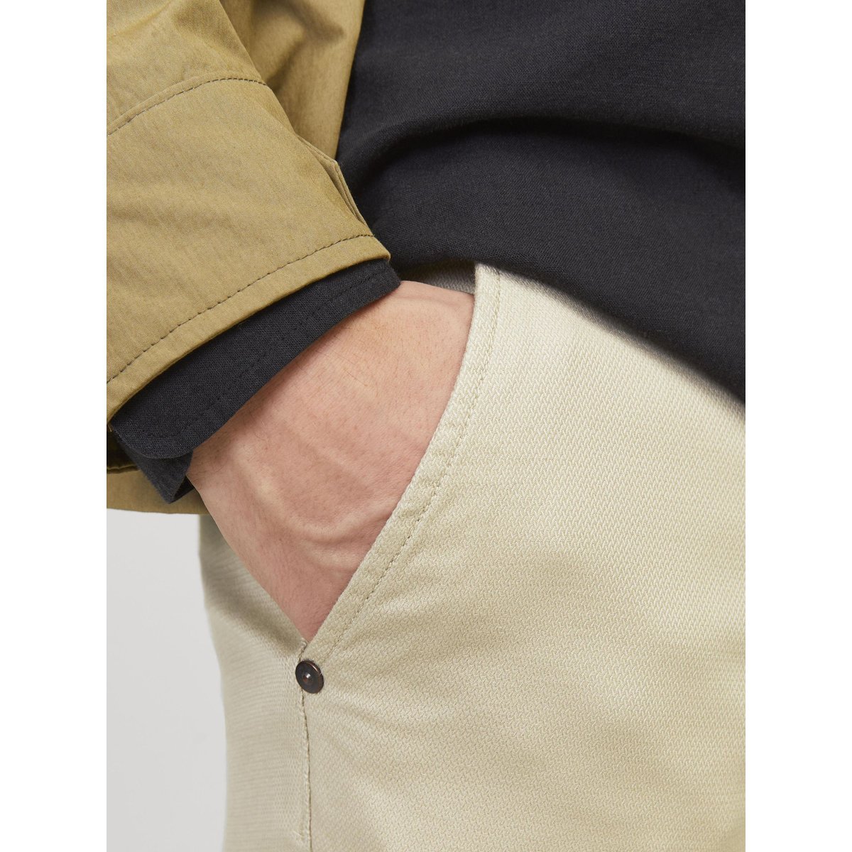 Pantalon Chino white pepper, JACK & JONES