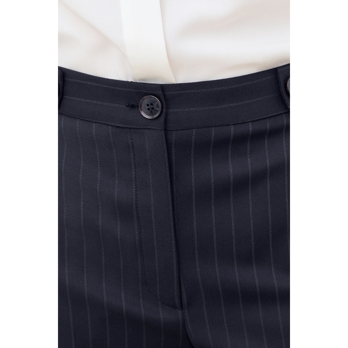 Pantalon droit PVOLTIGESTRIPE bleu marine, CAROLL