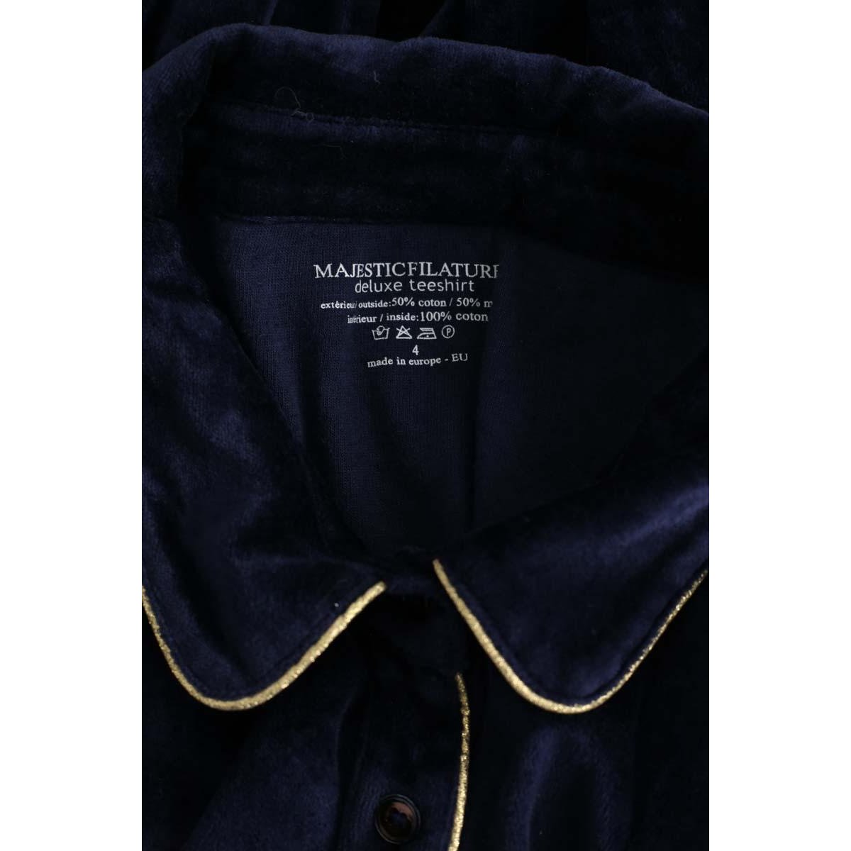 Chemise - Très Bon État marine, MAJESTIC FILATURES