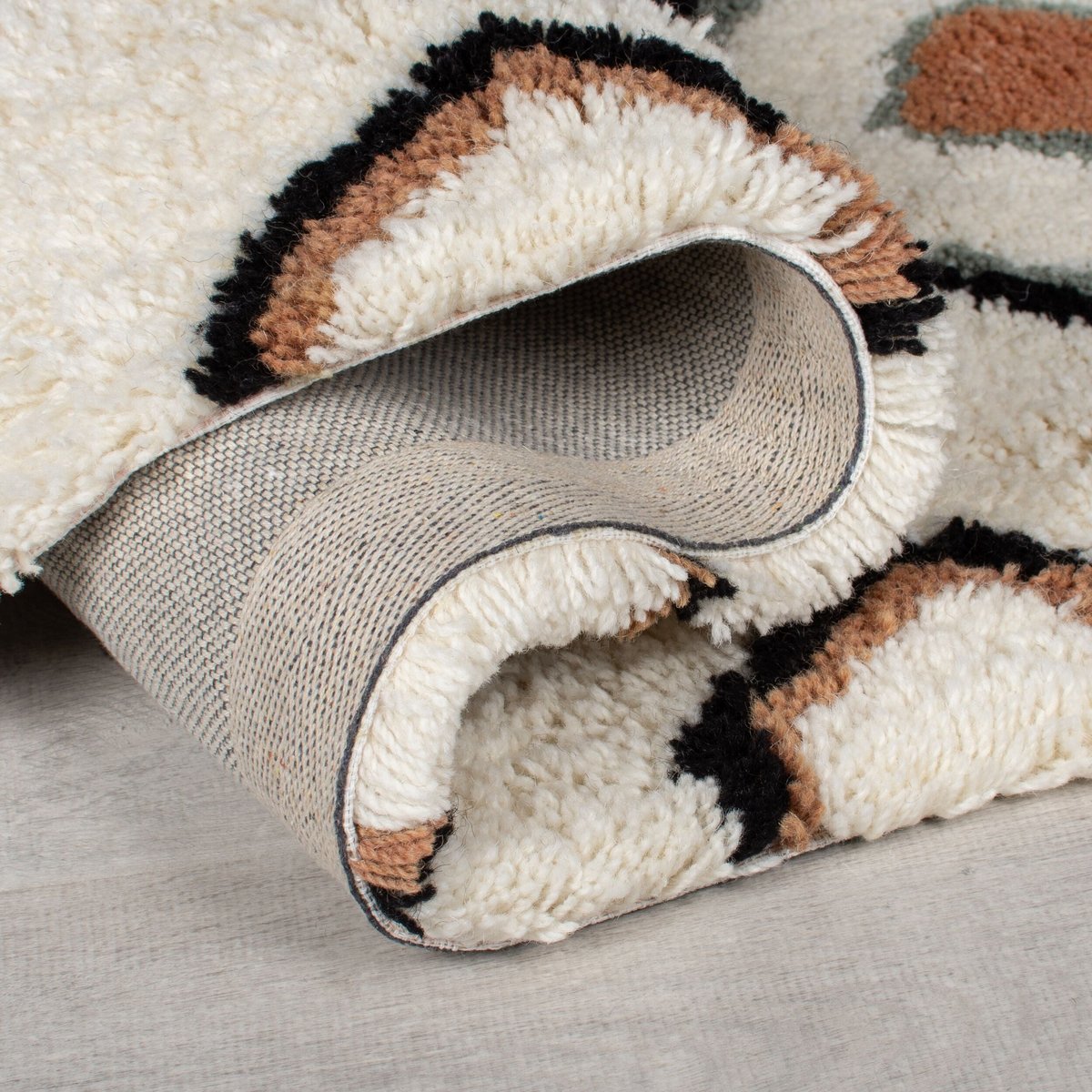 Tapis berbere 100% laine MIDAR multicolore, FLAIR RUGS