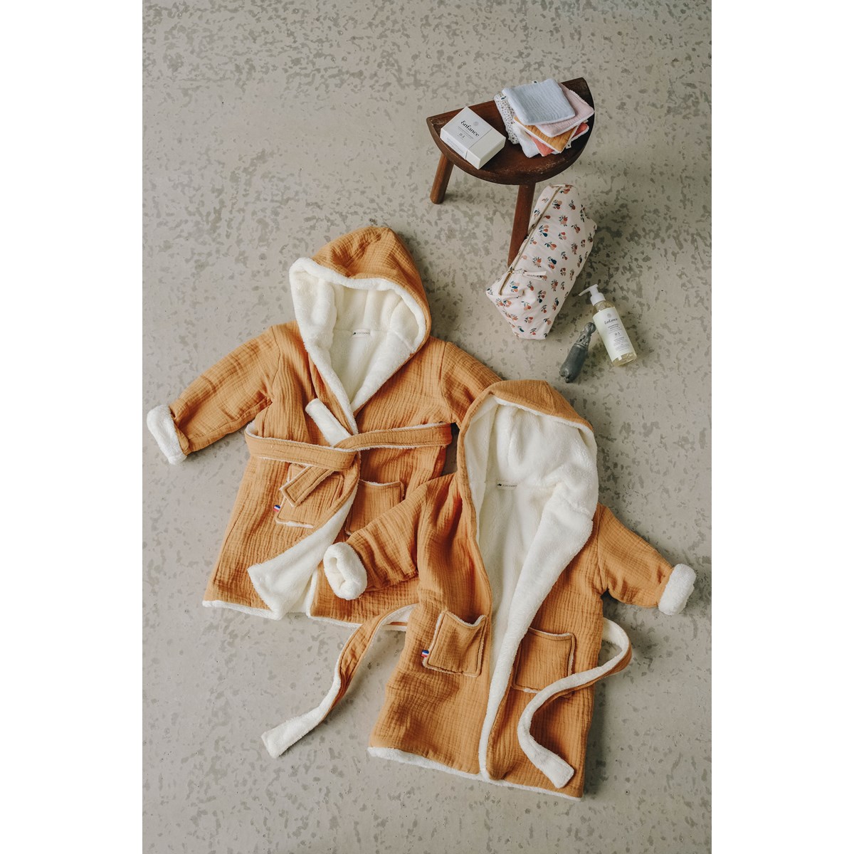Robe de chambre polaire CAMEL camel, COCOEKO