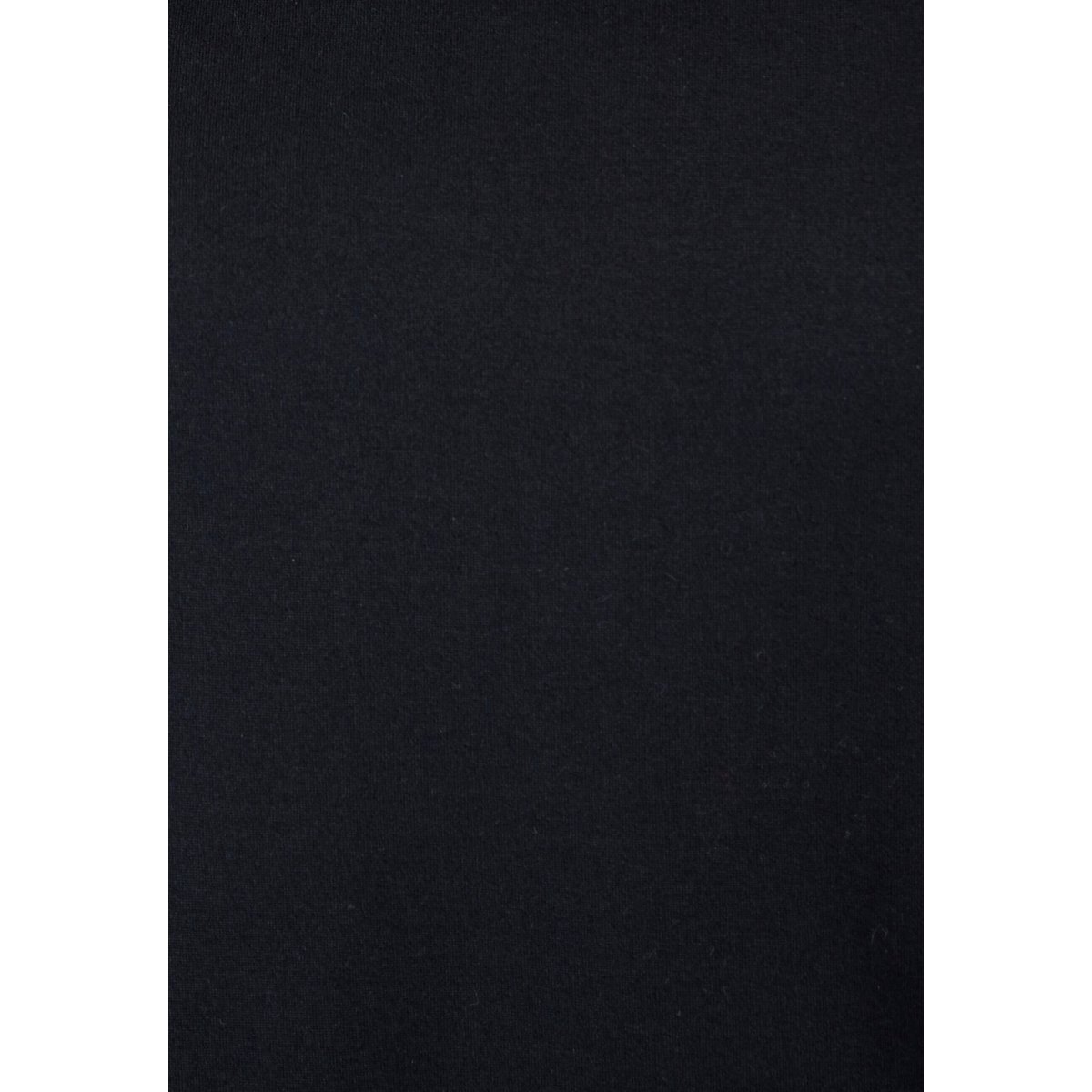 T-shirt maille chaude col fantaisie noir, DAMART
