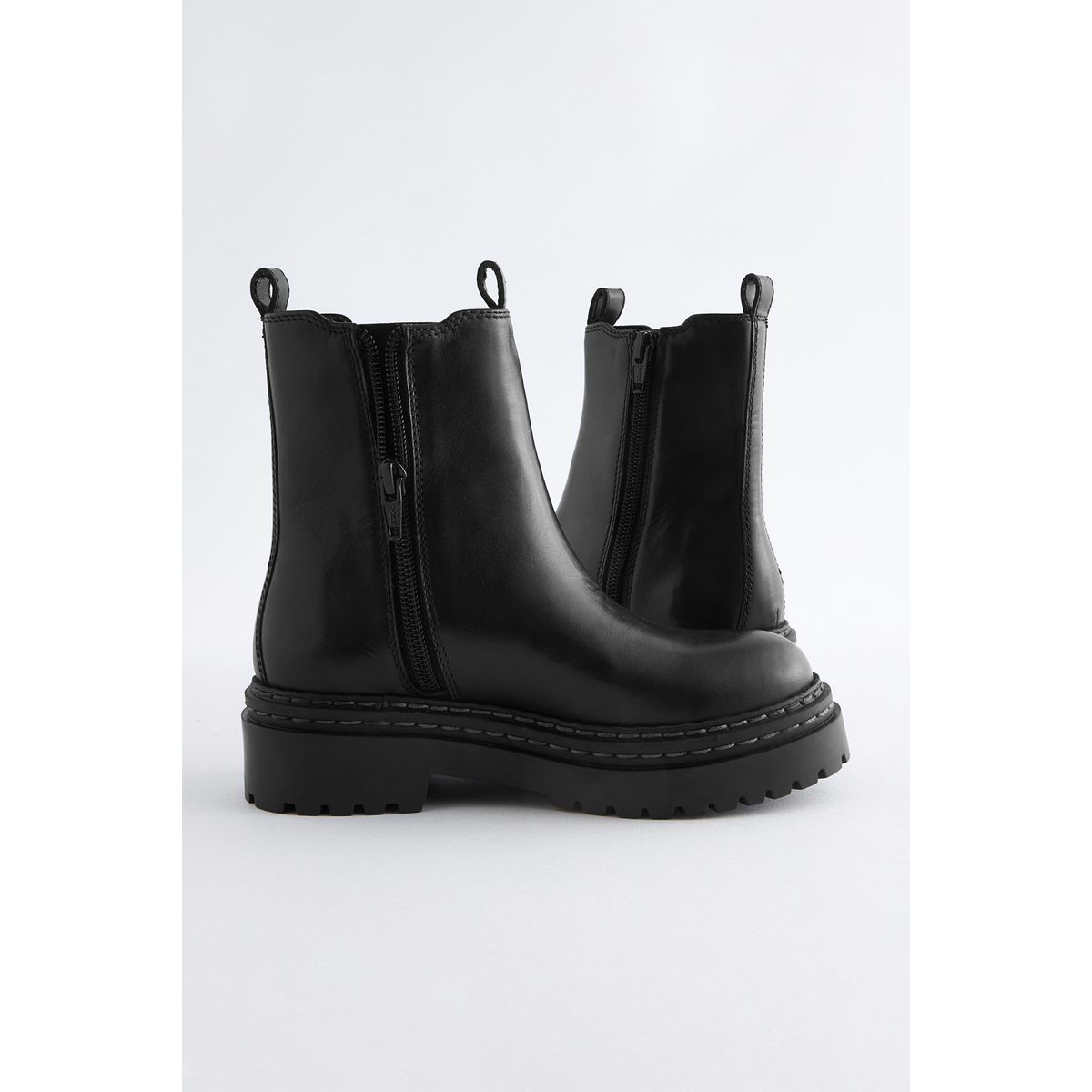 Bottines chelsea à semelle épaisse noir, NEXT