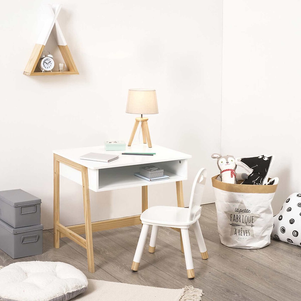 Bureau enfant blanc, ATMOSPHERA