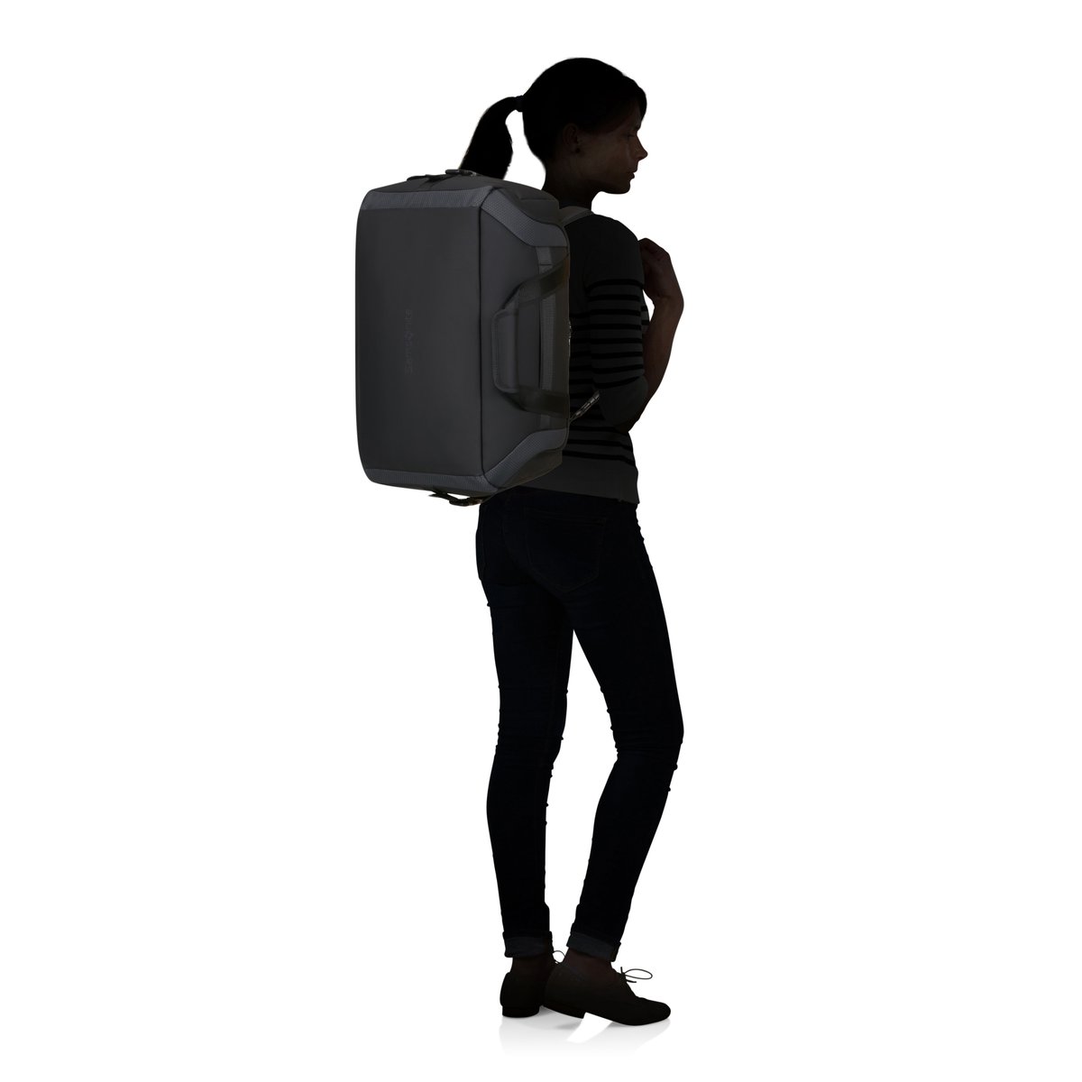 Glazed sac de voyage black, SAMSONITE
