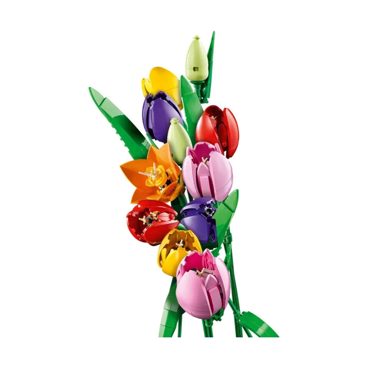 The Botanical Collection Le bouquet de tulipes multicolore, LEGO