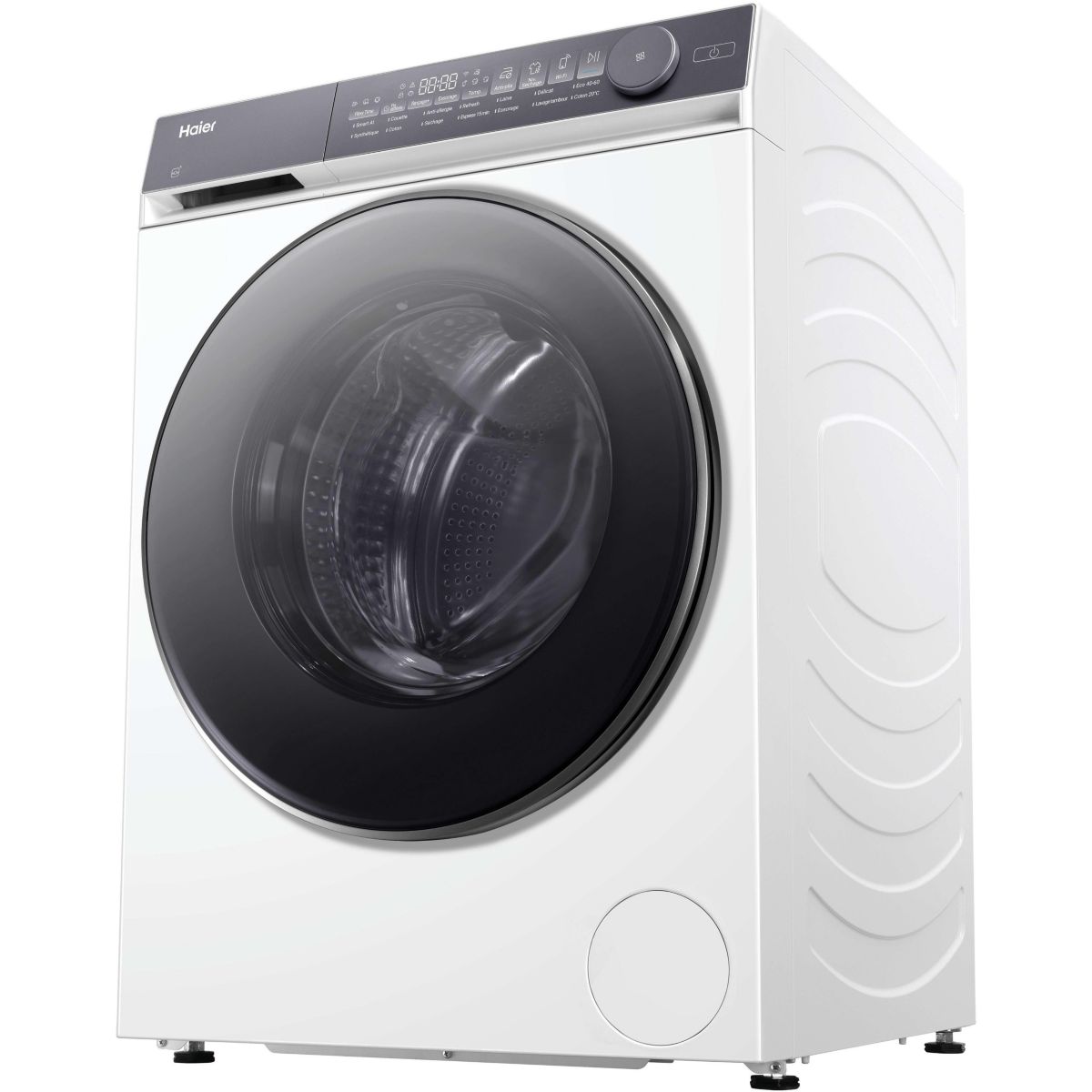Lave linge séchant hublot HWD100-B14367UFR X-séries 7 couleur unique, HAIER