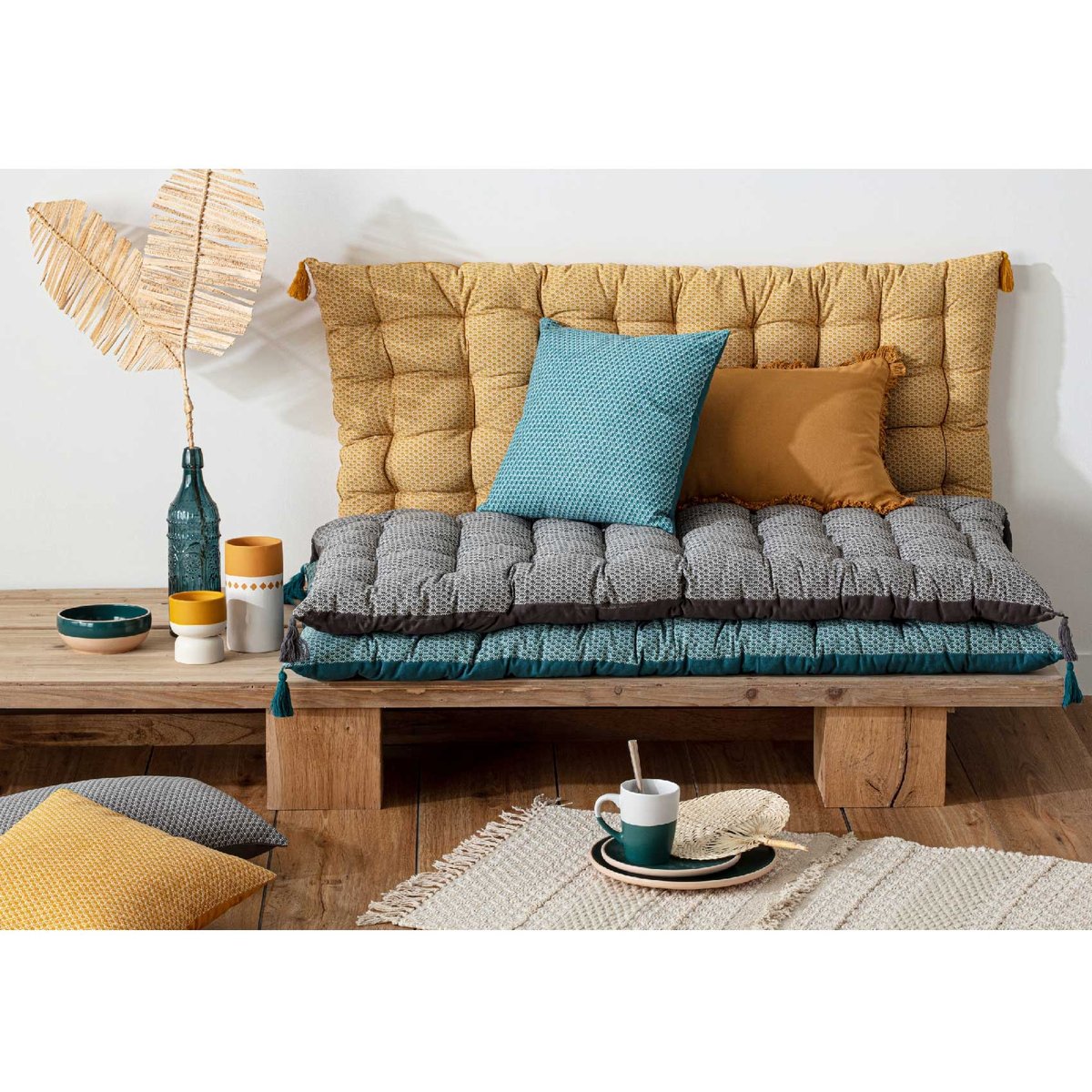 Matelas de sol OTTO gris, ATMOSPHERA