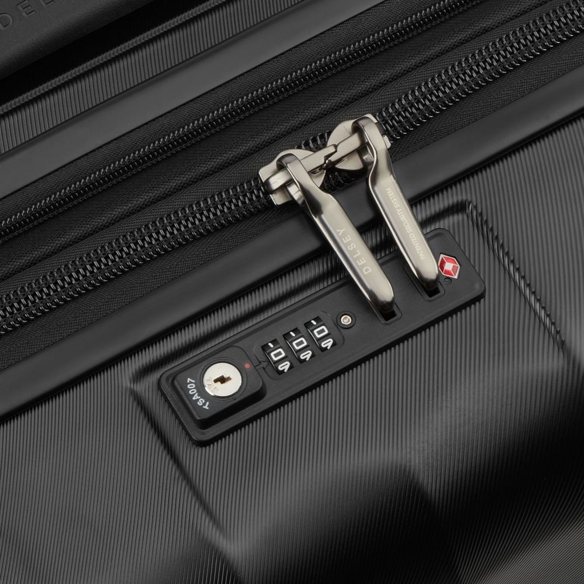 Valise L CARROUSEL 2 noir, DELSEY PARIS
