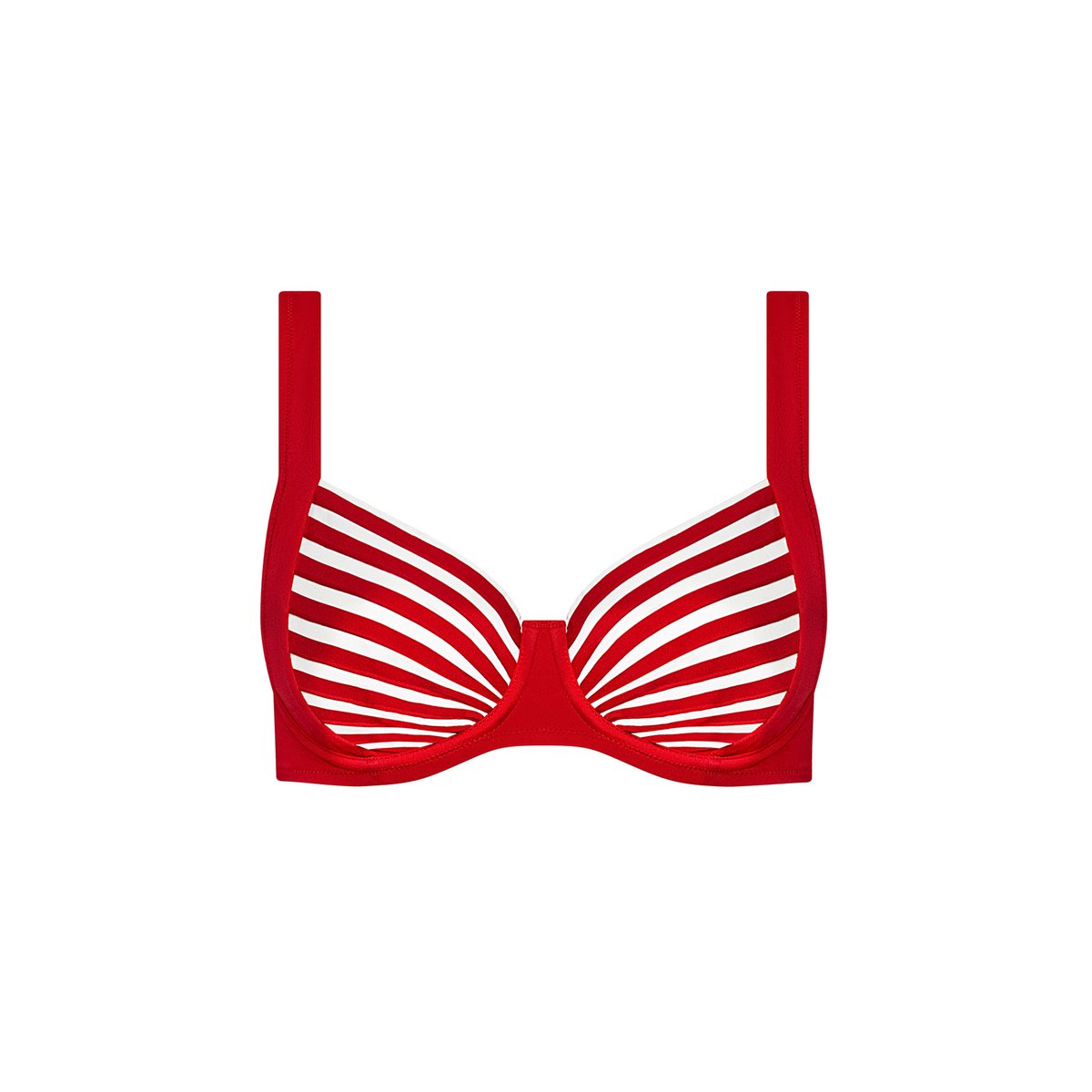 Haut maillot de bain armaturé BONDI BEACH F à G rouge, LISCA