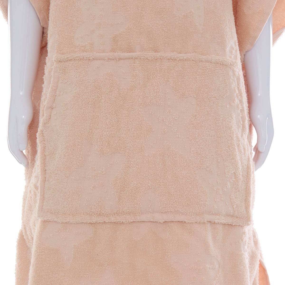 Set Cape et Gant de Bain enfant ORTA rose, ATMOSPHERA FOR KIDS