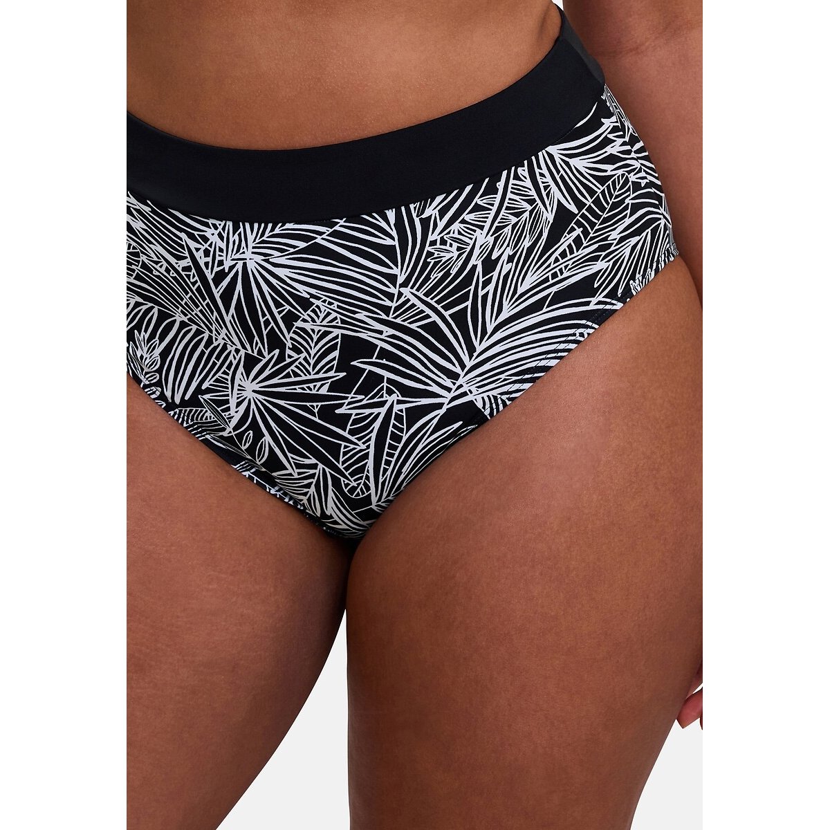 Seychelles Swim Briefs with High Waist graphic print, SANS COMPLEXE