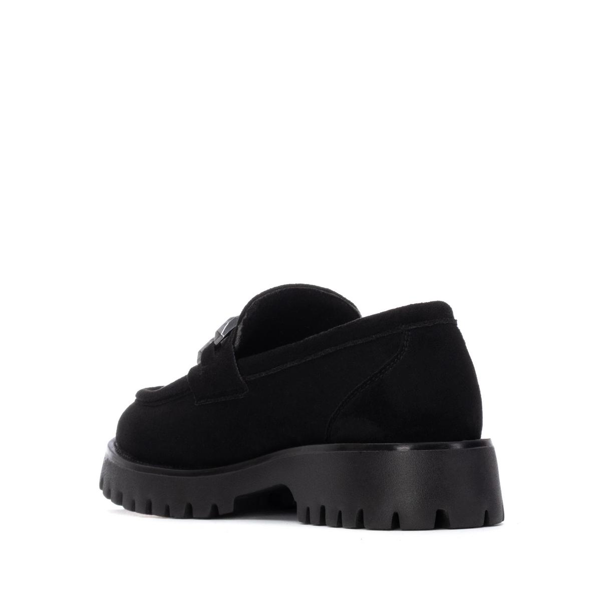 Chaussure Mocassin Plaine Décontractée noir, XTI