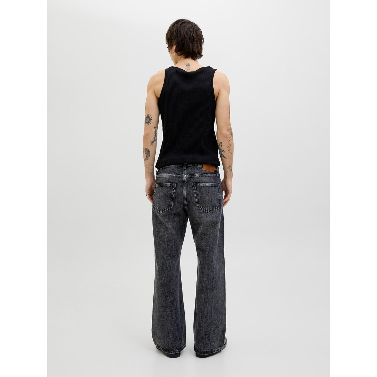 Jean Coupe Évasée black denim, JACK & JONES