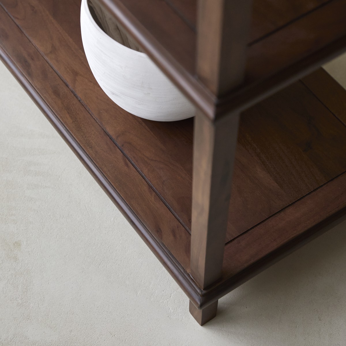 Console en Acacia massif, ACHILLE marron, TIKAMOON