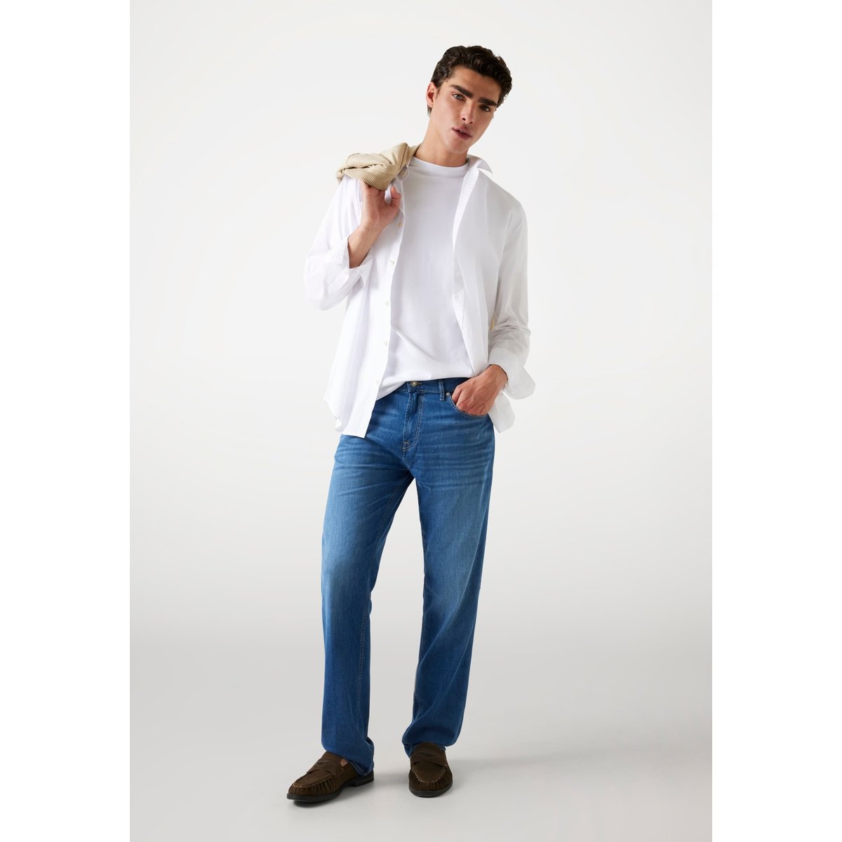 Jean Rodeo Coupe Regular bleu, GUESS