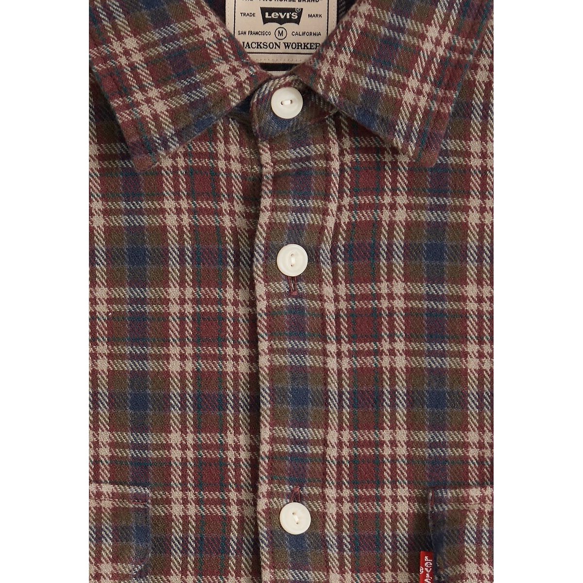 Jackson Utility Denim Shirt plum, LEVI'S