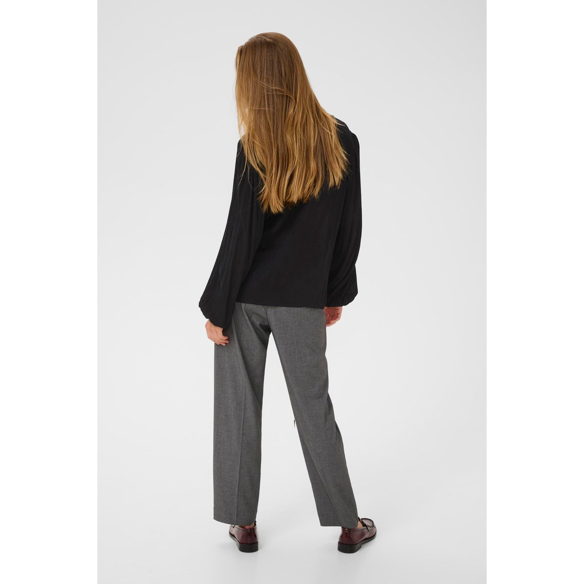 Blouse à manches longues noir black, KAFFE