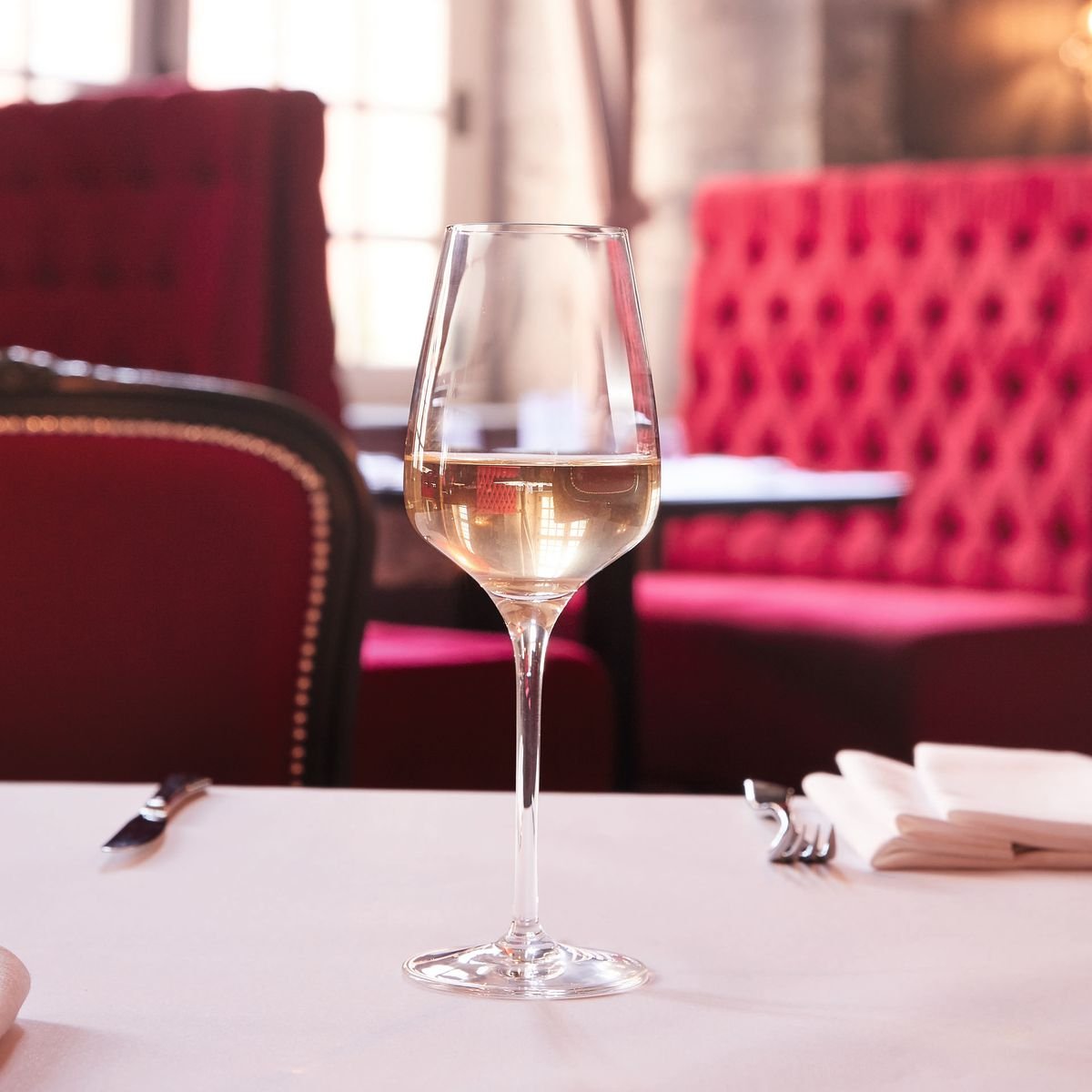 6 verres à vin 35cl en cristallin -SUBLYM transparent, CHEF&SOMMELIER