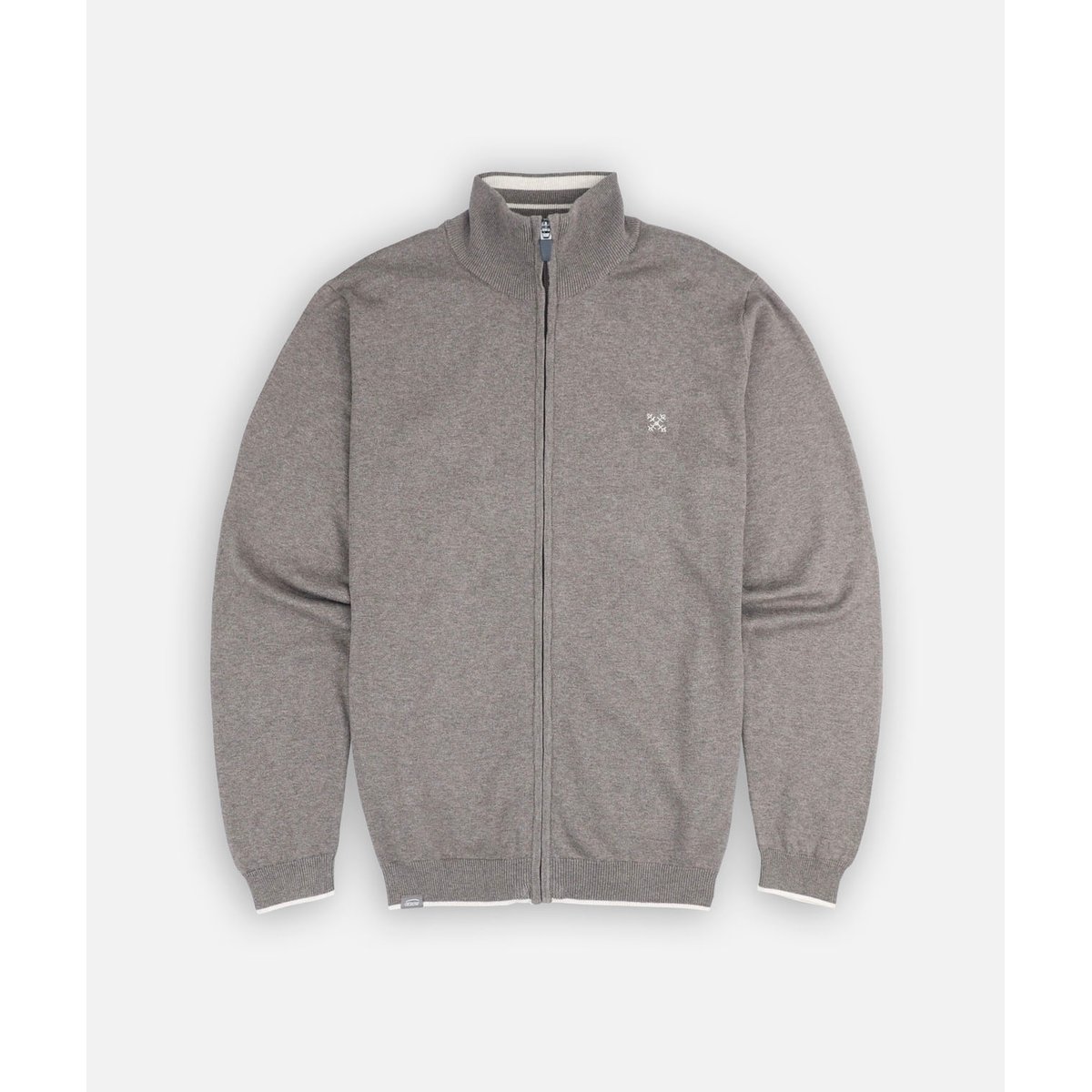 Gilet essentiel zip PEZIP pebble heather, OXBOW