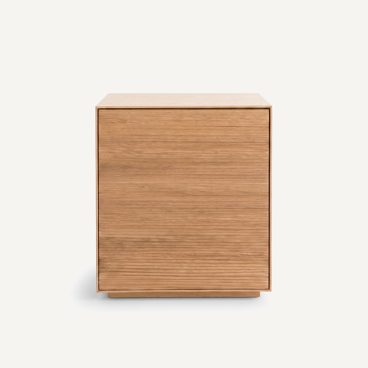 Caisson bureau 1 porte chêne et plaqué, Mikube chêne naturel, AM.PM
