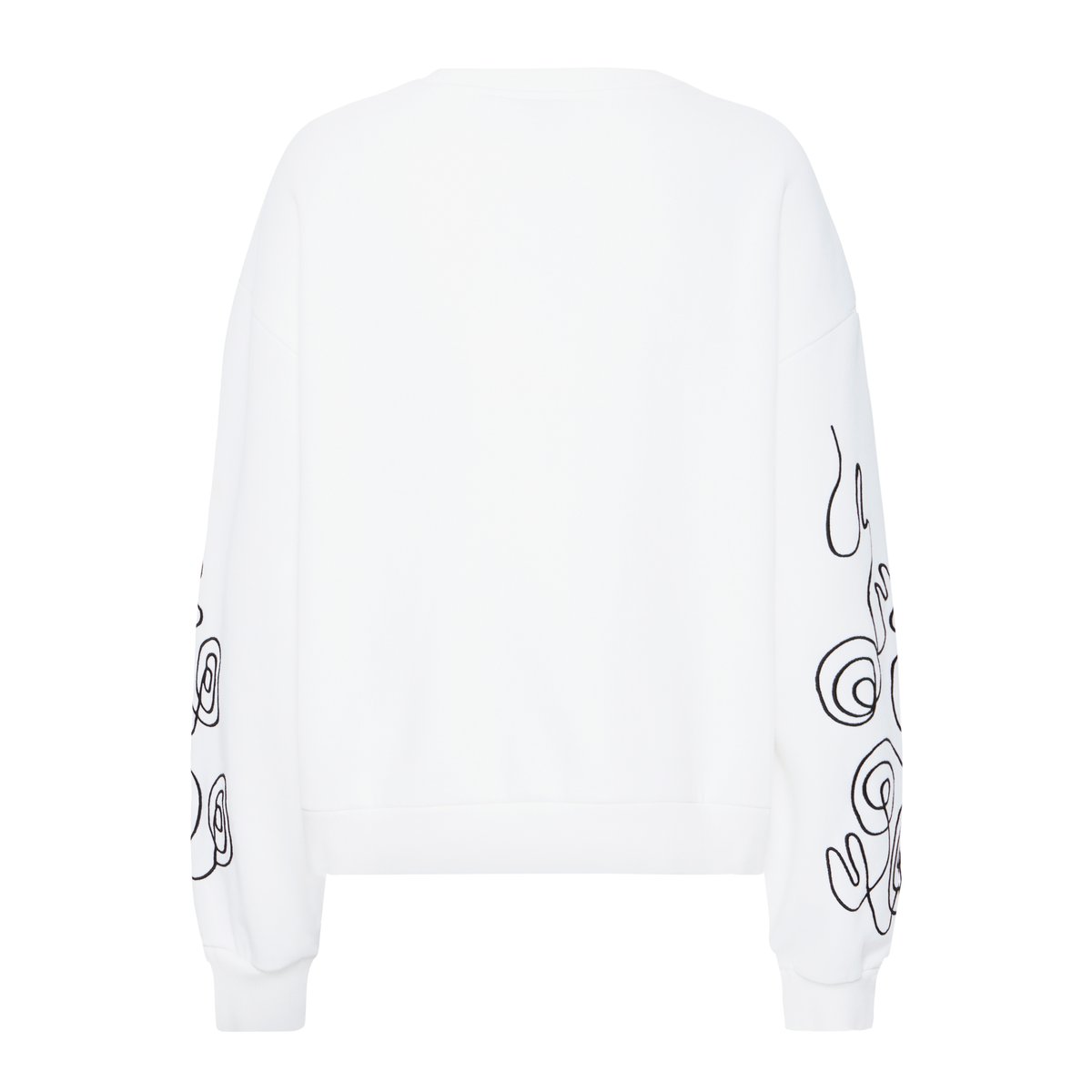 Sweatshirt blanc off white, B.YOUNG
