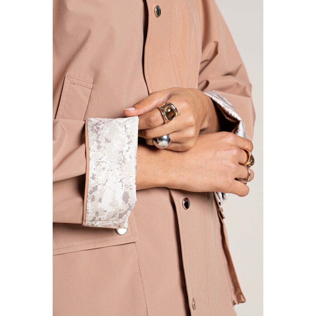 Giacca impermeabile unisex, ARCHIVES cannella, FLOTTE