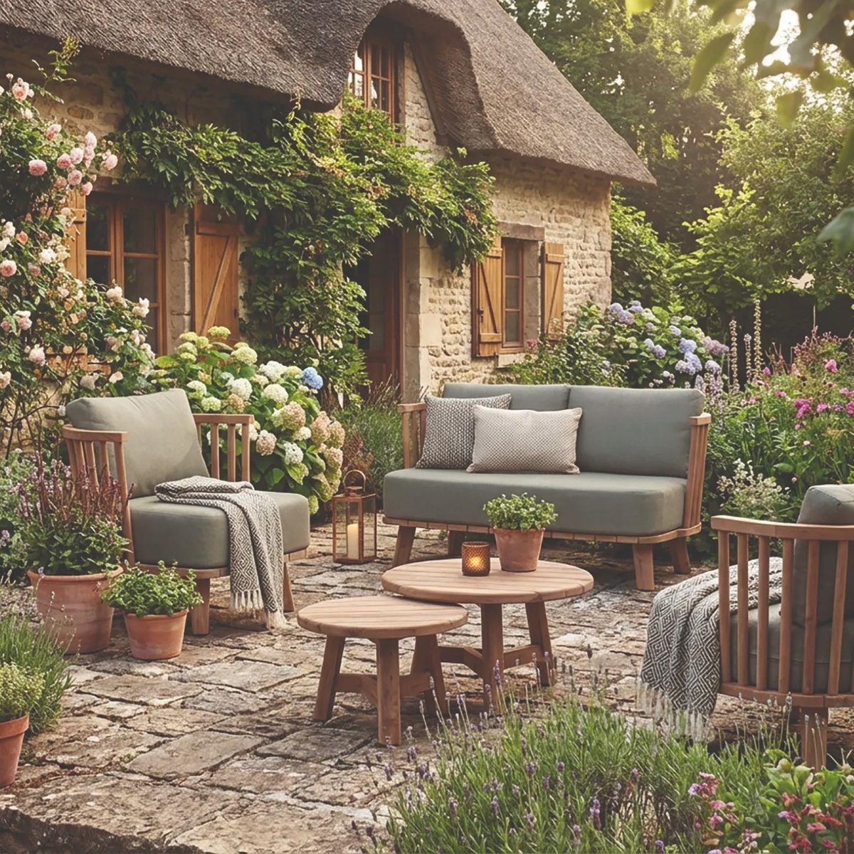 Fauteuil de jardin, CASABLANCA vert, GESCOVA