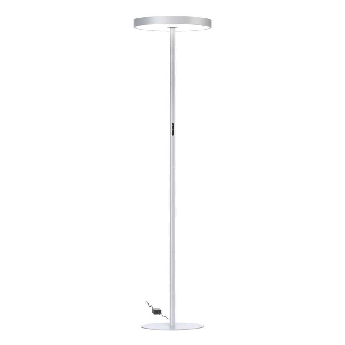 Lampadaire LED tactile moderne - NOLAN argenté / chromé, KOSILUM
