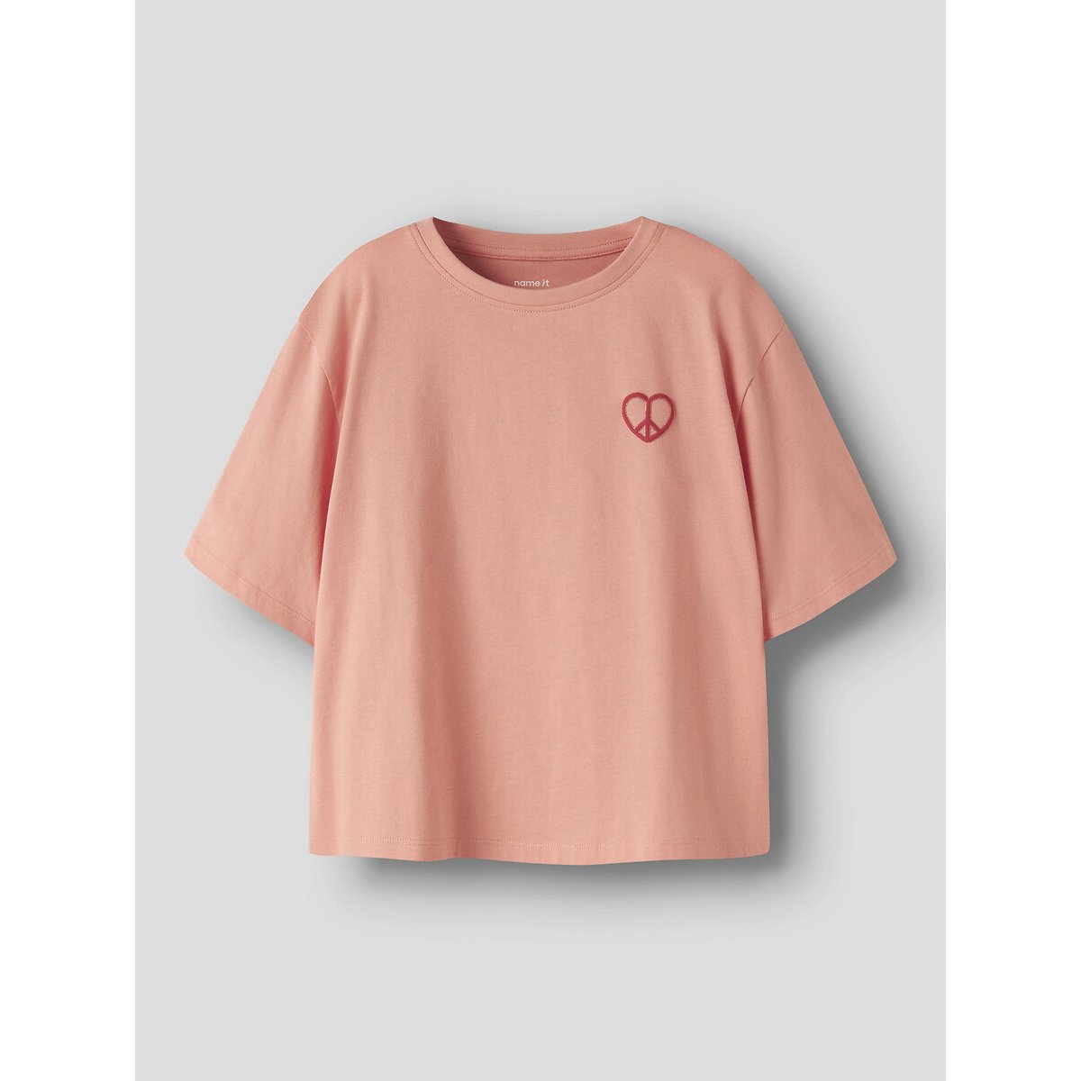 T-shirt manches courtes corail, NAME IT