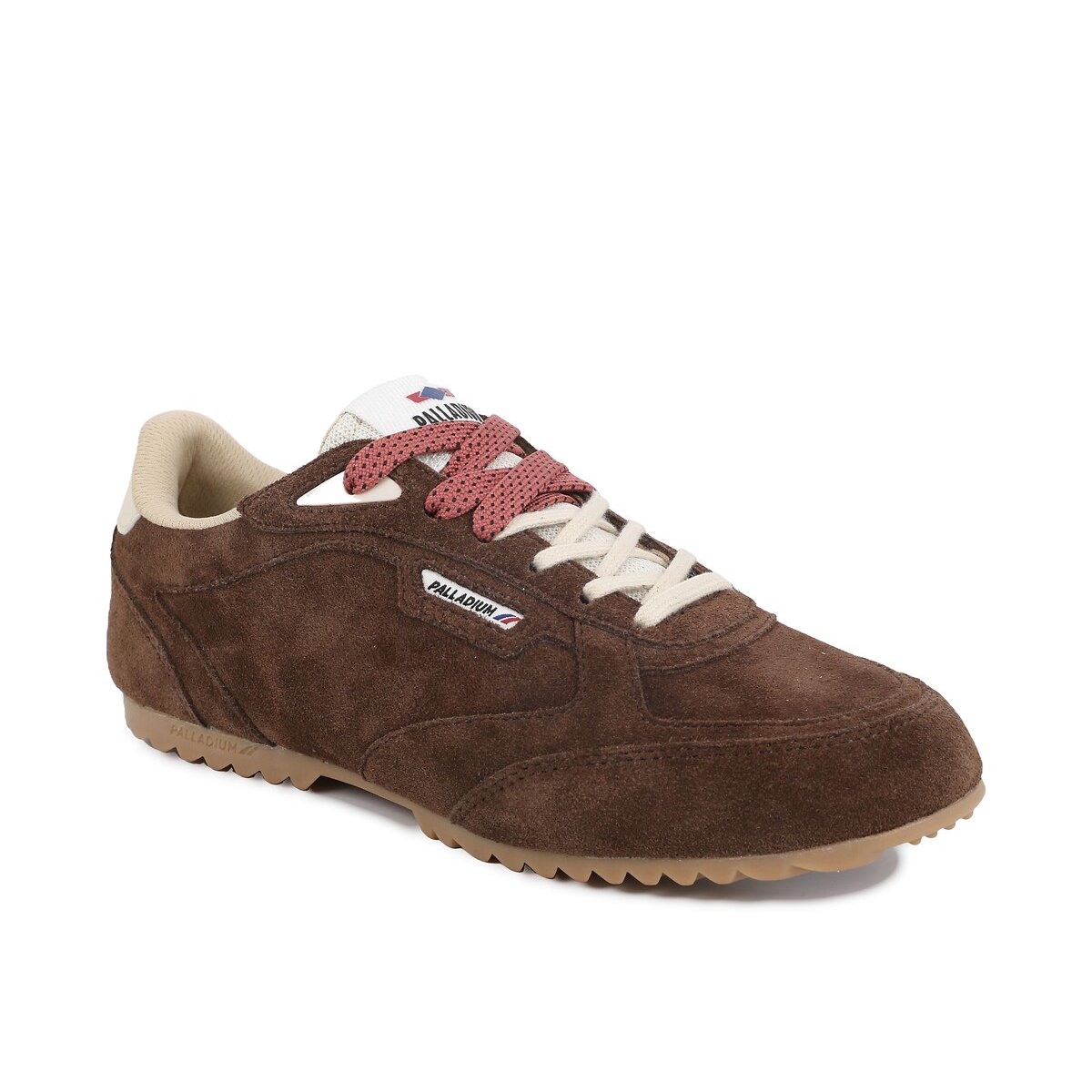 Baskets PALLARACE SUEDE en cuir marron, PALLADIUM