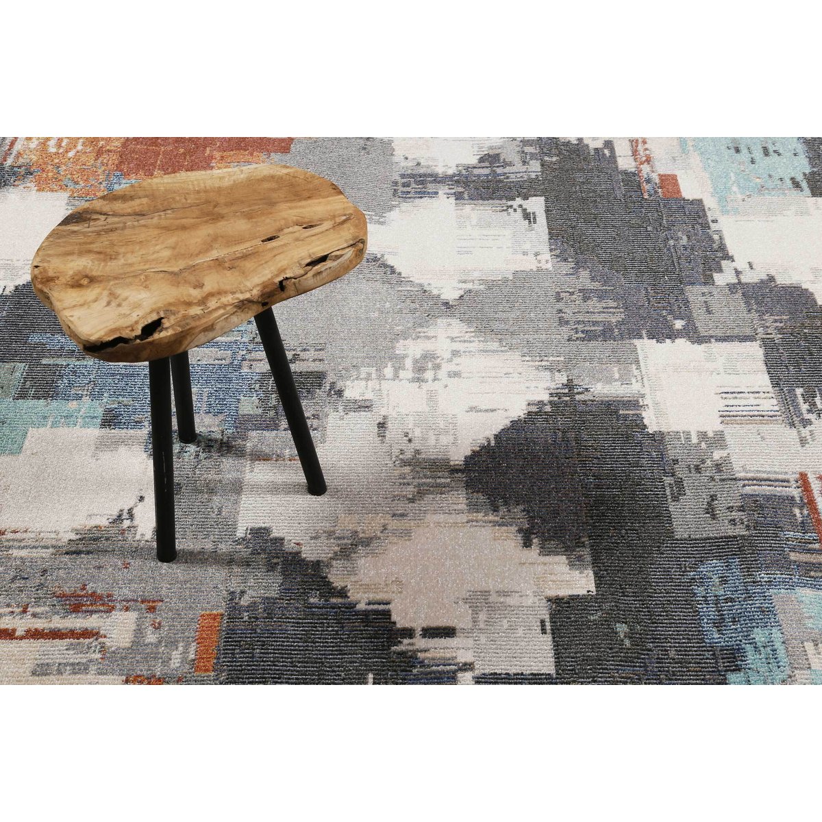 Tapis intérieur extérieur motif abstrait , Stash multicolore, ESPRIT