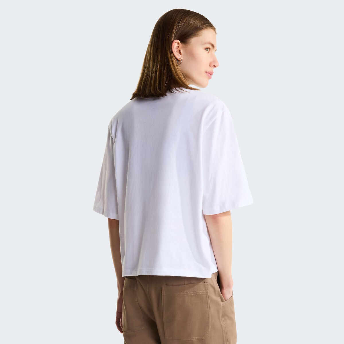 T-shirt boxy Simple Dome blanc, THE NORTH FACE