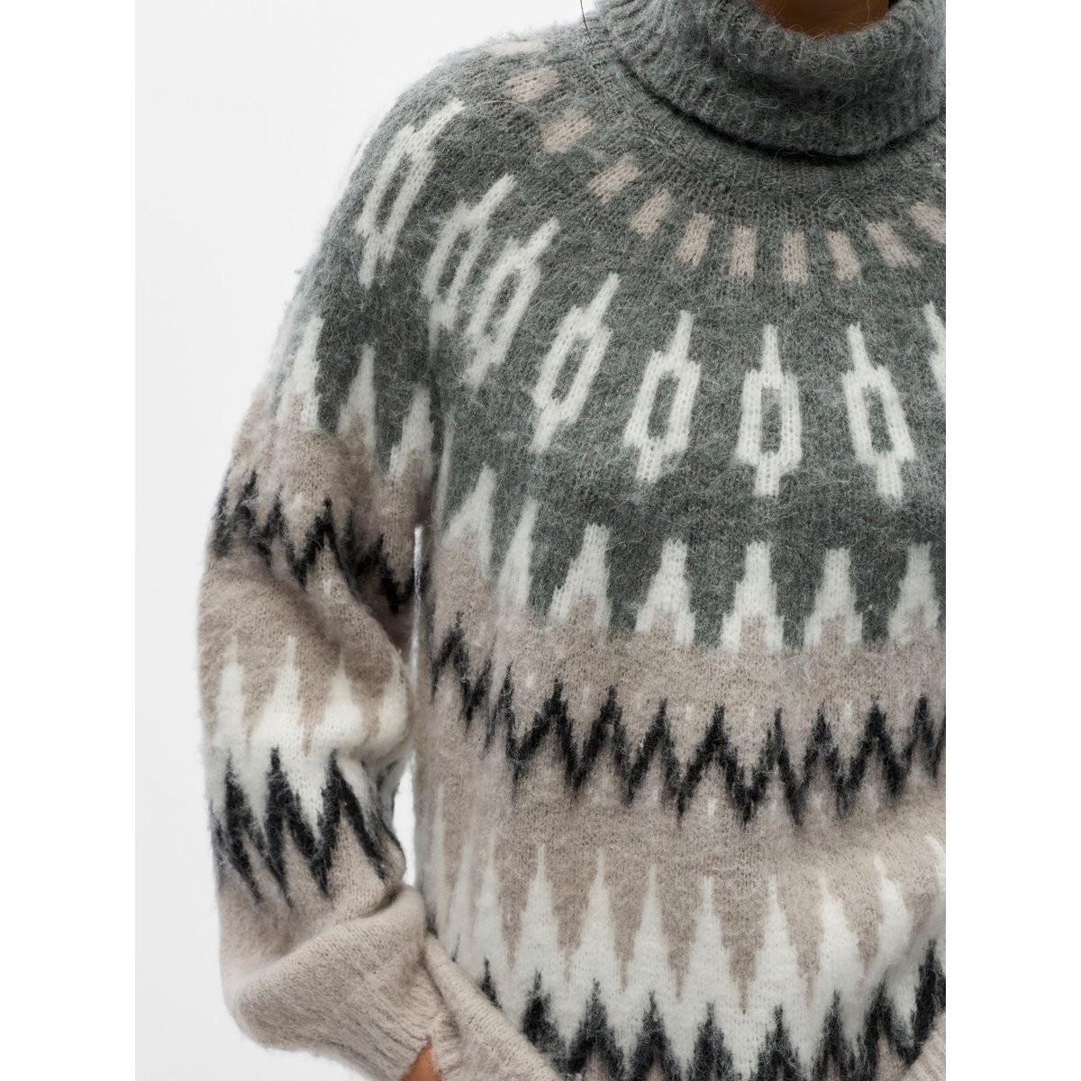 Pull En Maille gris - gunmetal1, OBJECT