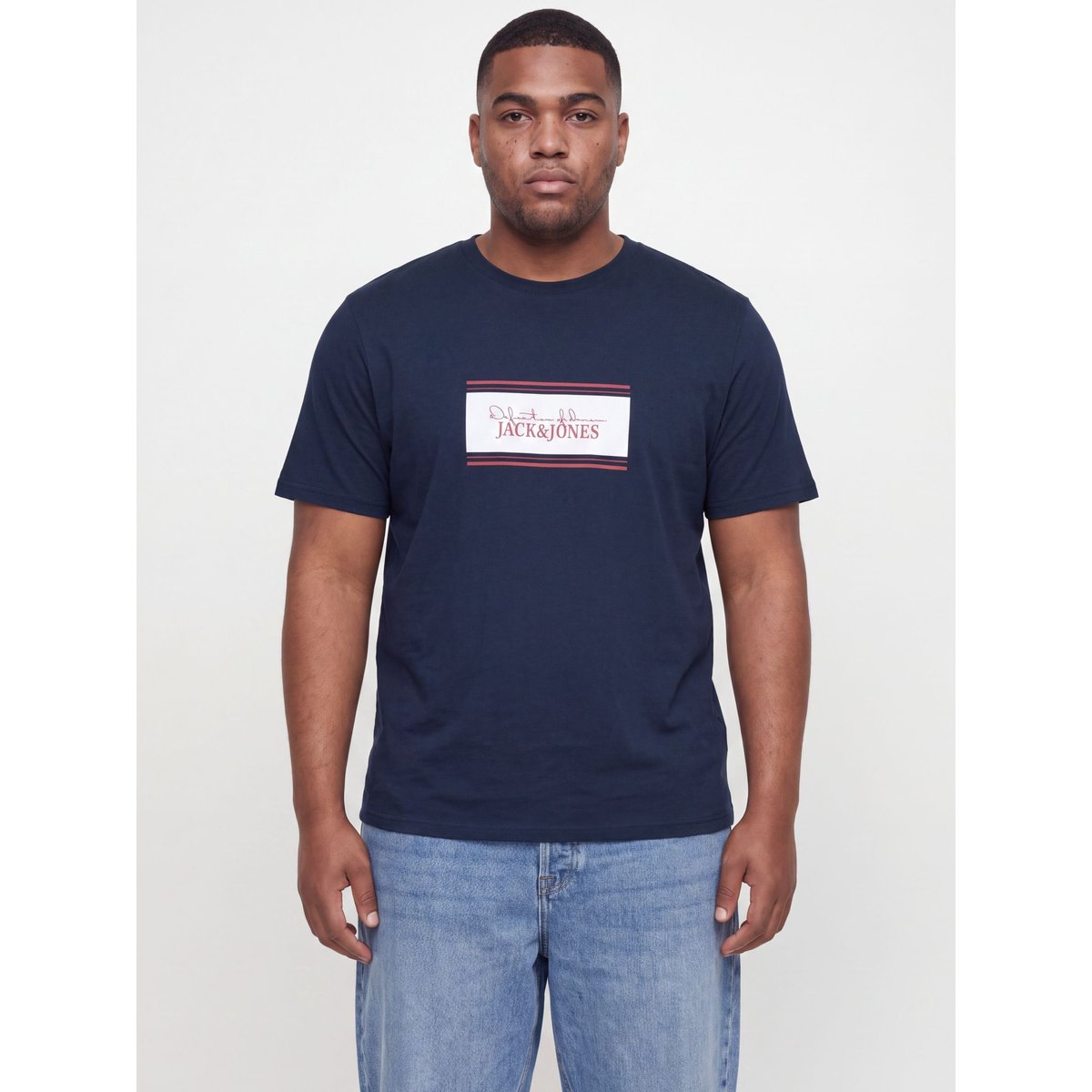 T-Shirt navy blazer 1, JACK & JONES