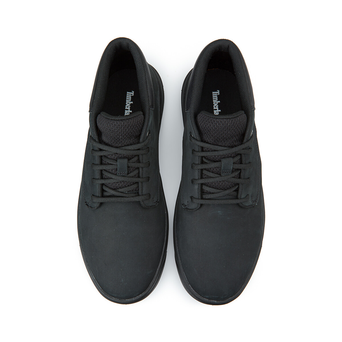 Seneca Bay Mid Lace Leather High Top Trainers black, TIMBERLAND