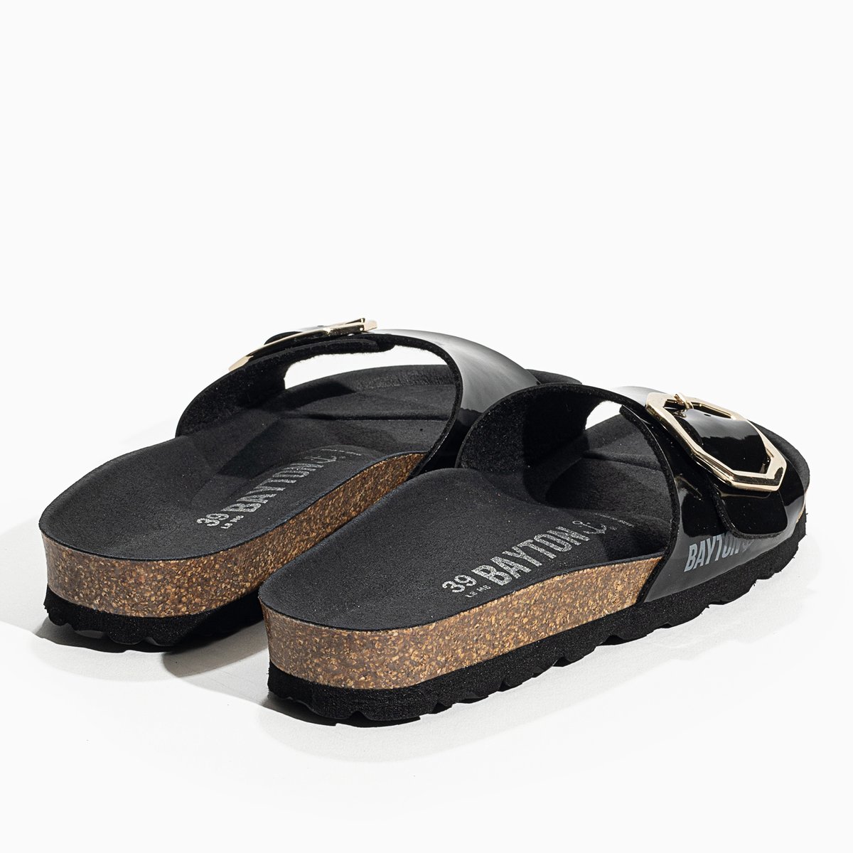 Sandales Vegan ZEPHYR noir, BAYTON