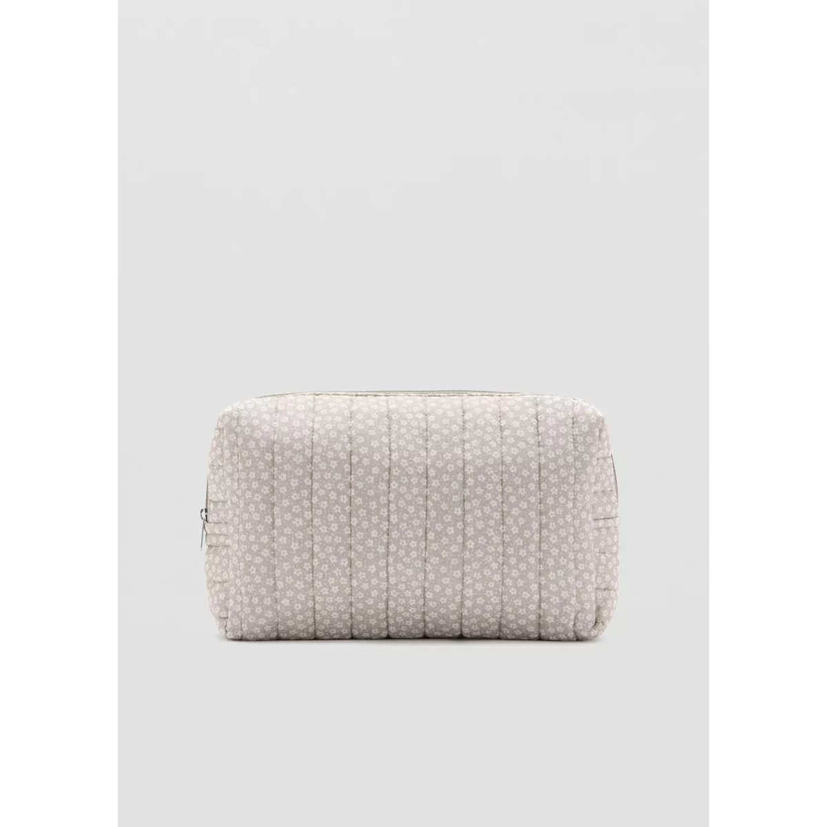 Trousse de toilette imprimée en coton marron moyen, MANGO BABY