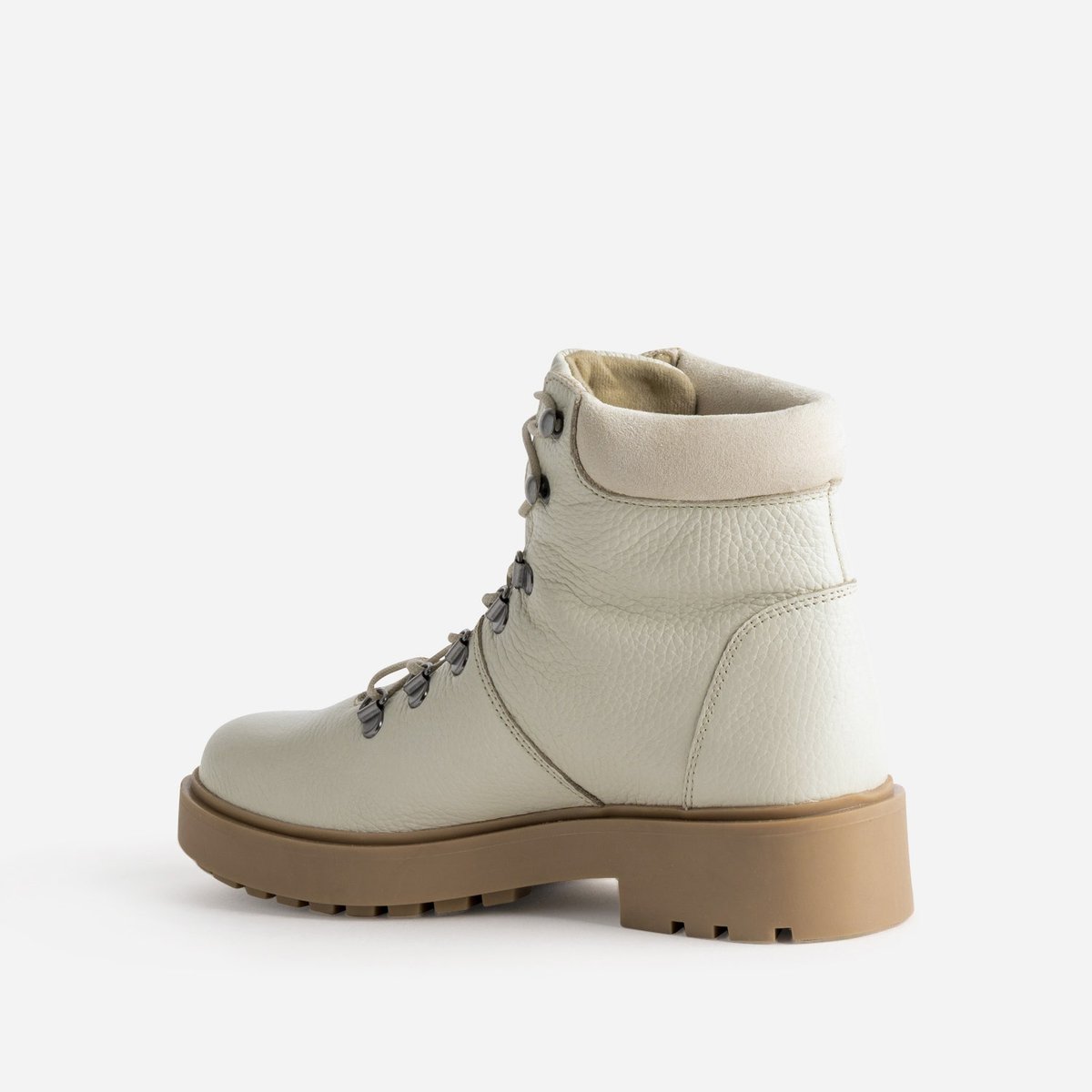 Boots en cuir LINKA ecru, ERAM